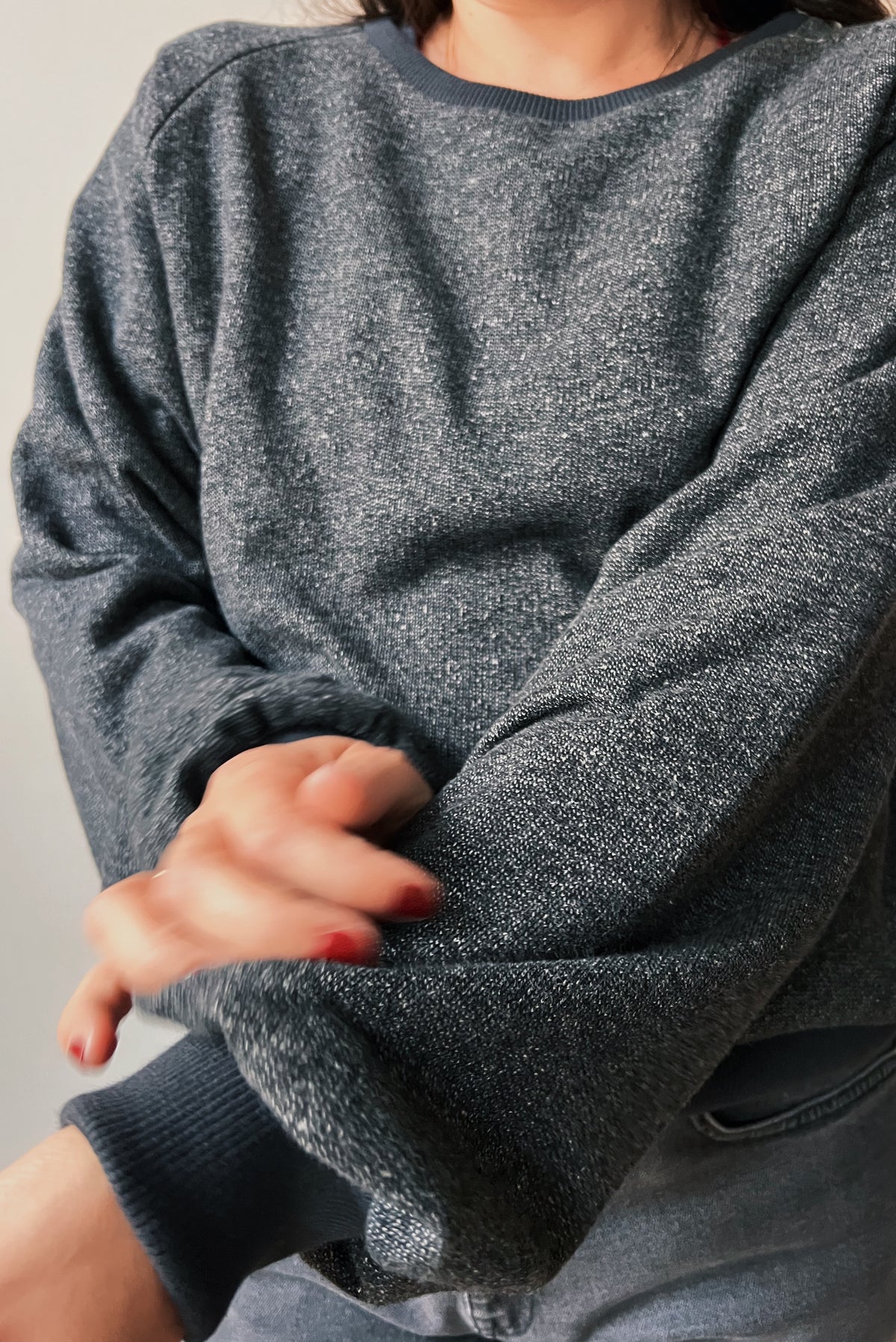 Sweater Edna - Dark Grey Melange