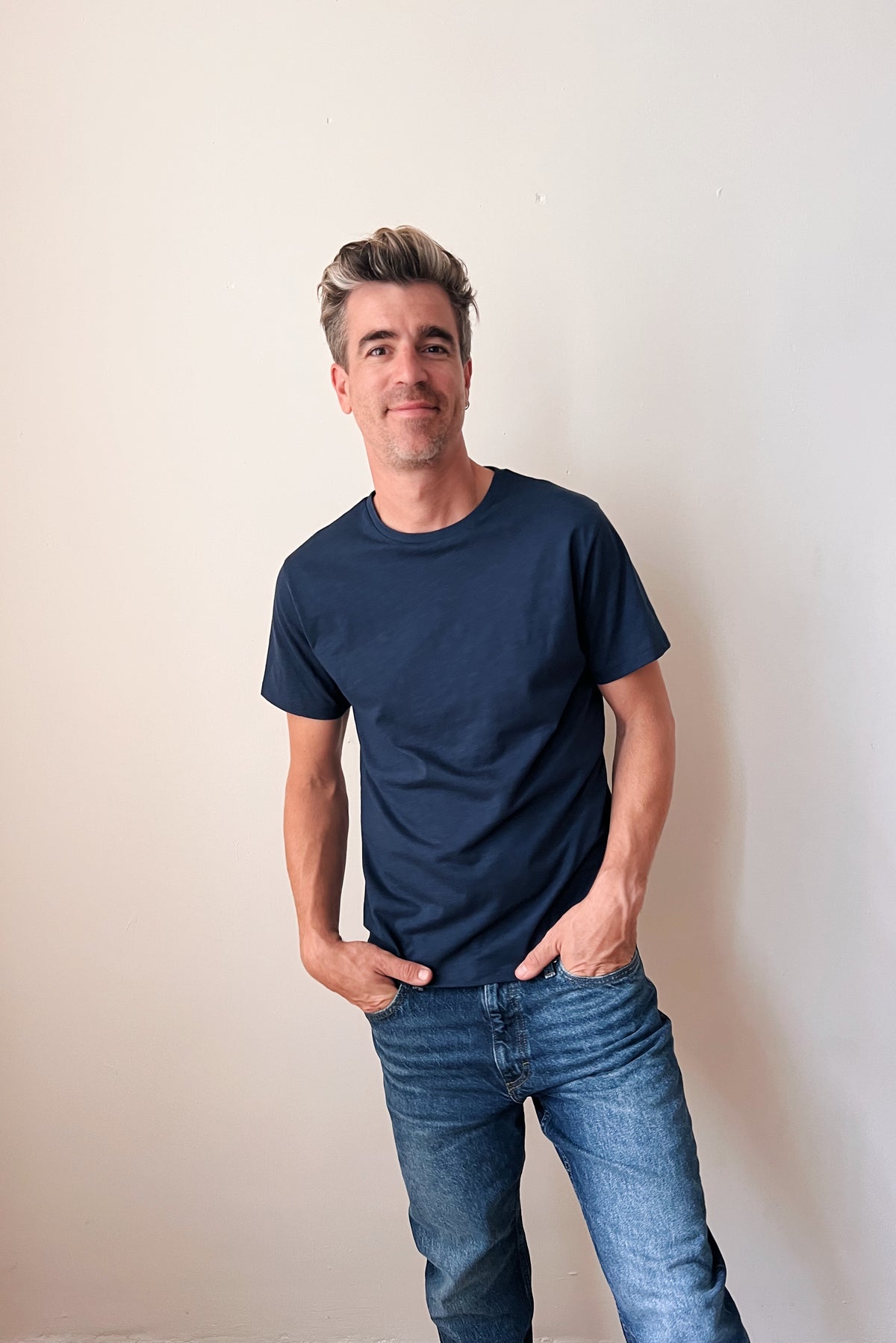 T-Shirt Tim - Indigo Flamé