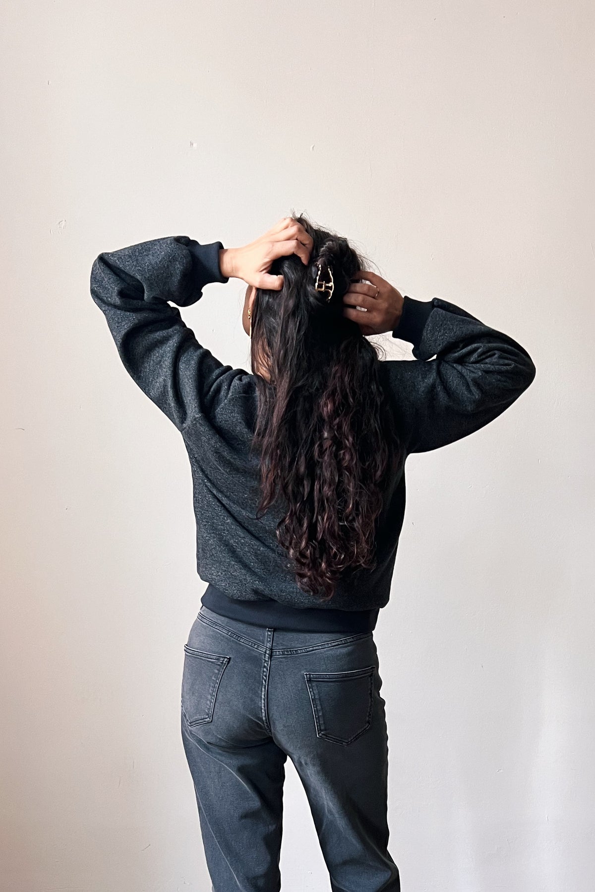 Sweater Edna - Dark Grey Melange