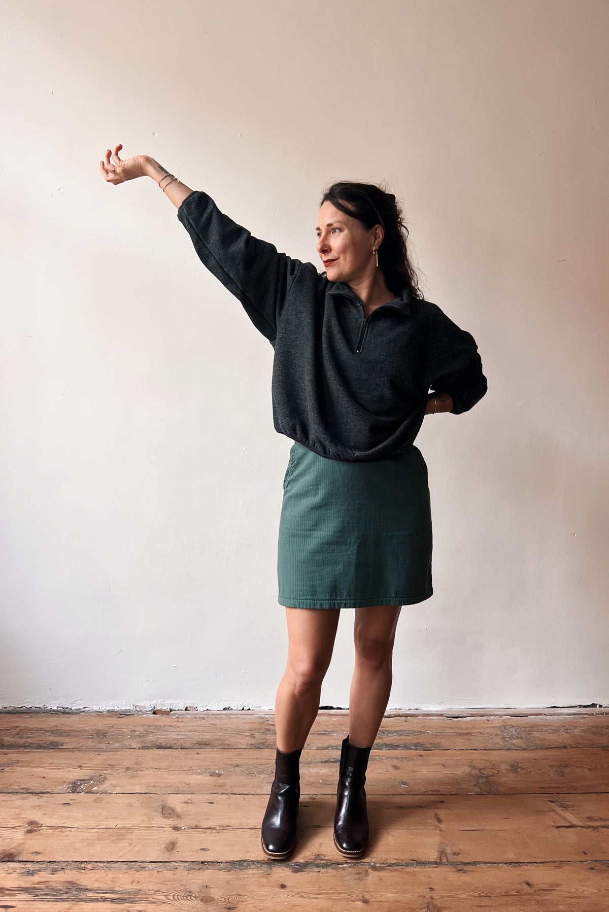 Sweater Bea - Dark Grey Melange