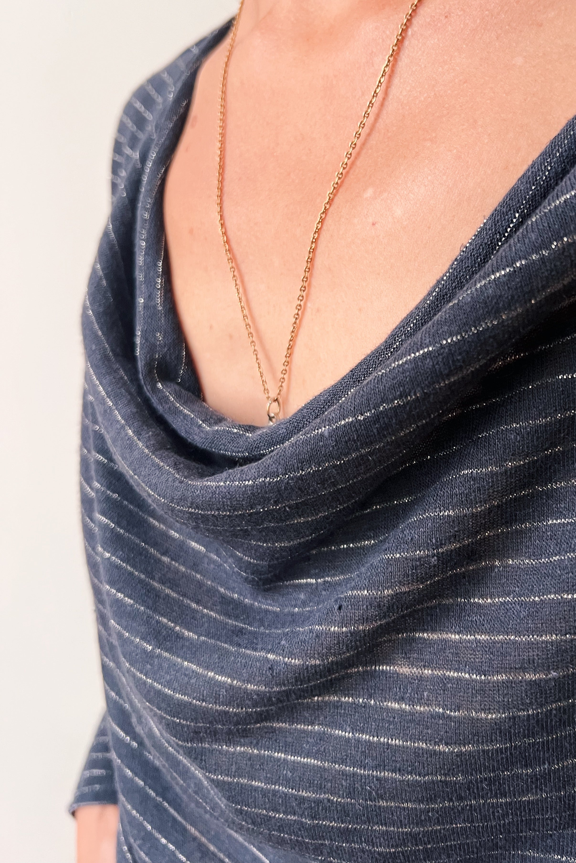 Longsleeve Yonna - Indigo Silver
