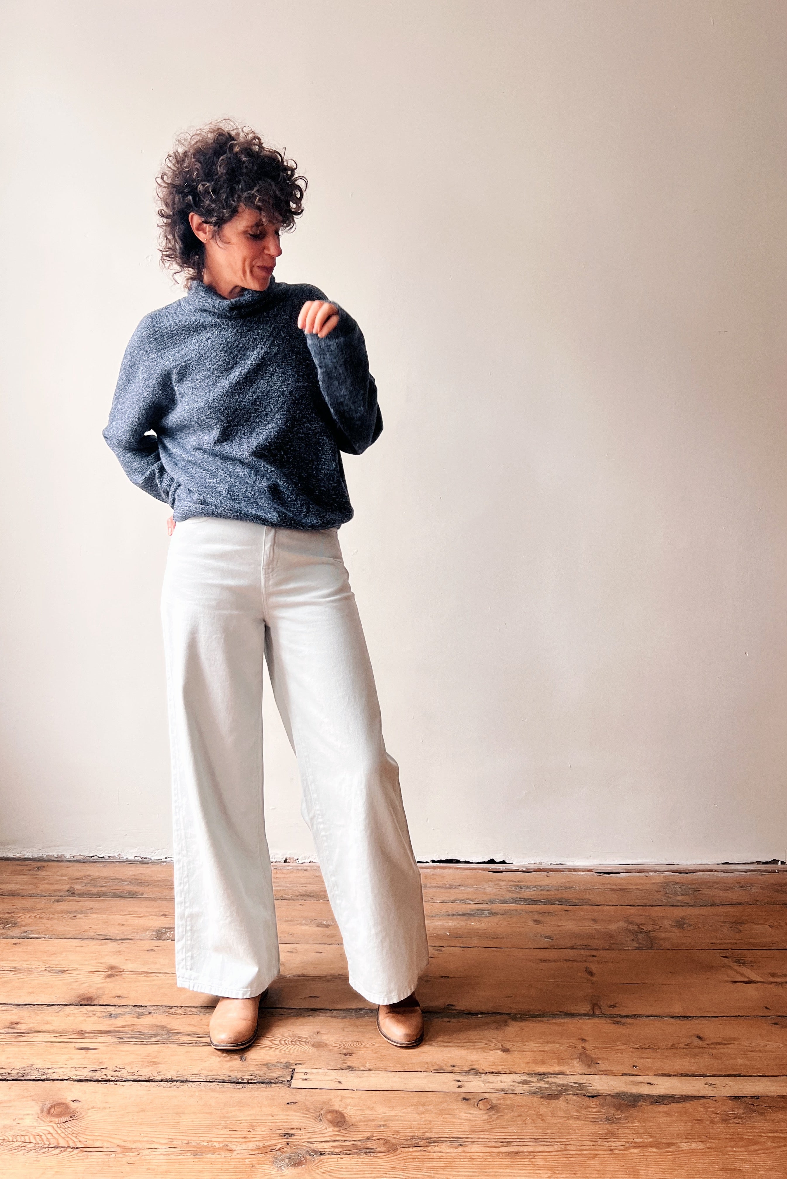 Wijde Jeans Robin - Water Blue