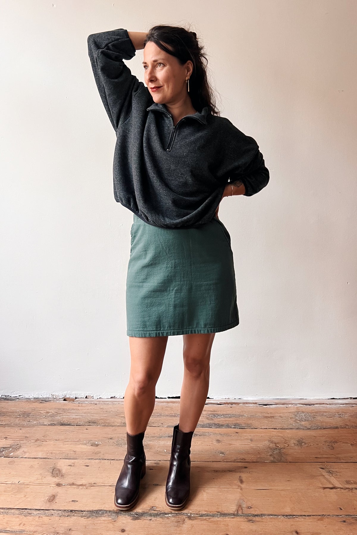 Sweater Bea - Dark Grey Melange