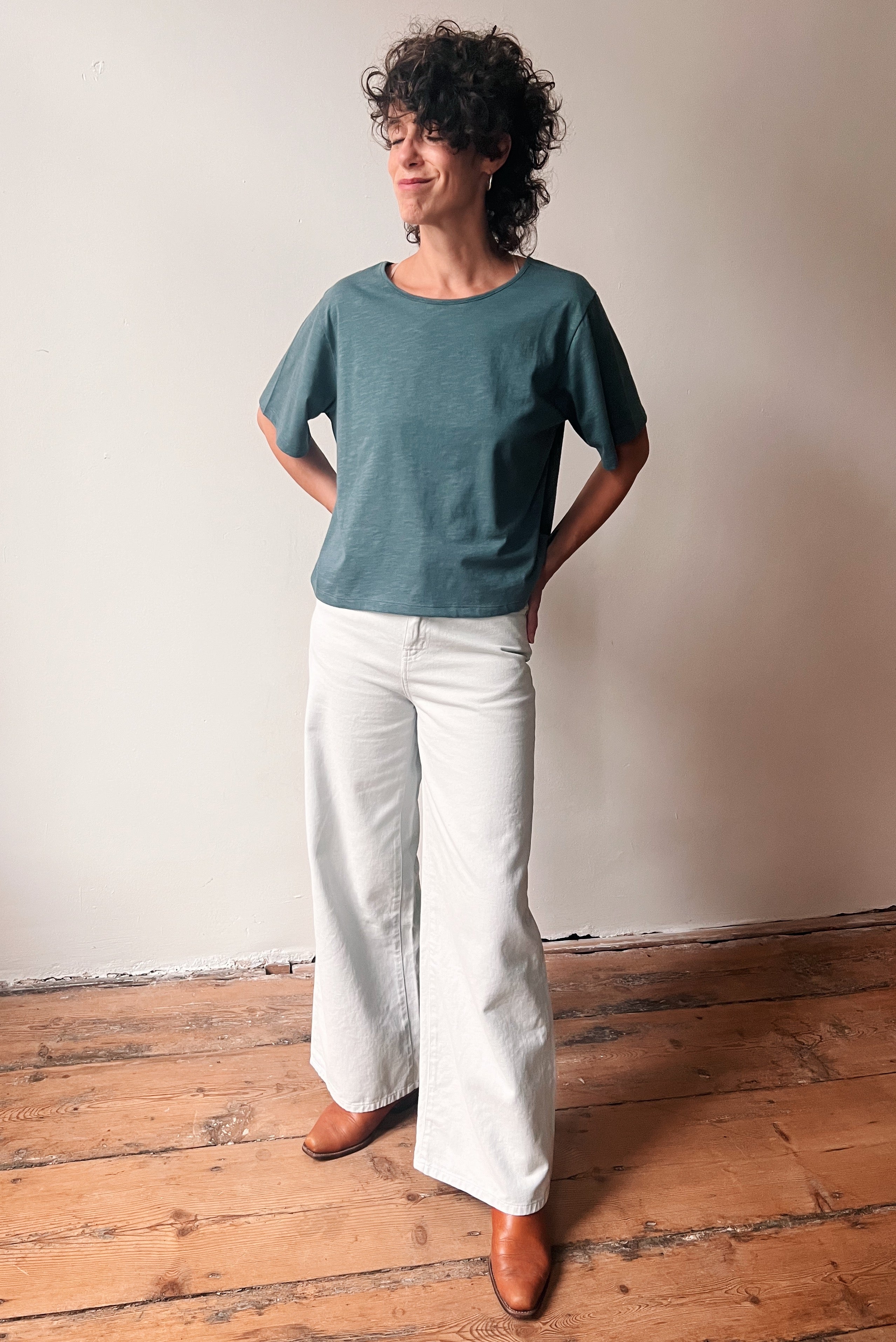 Wijde Jeans Robin - Water Blue