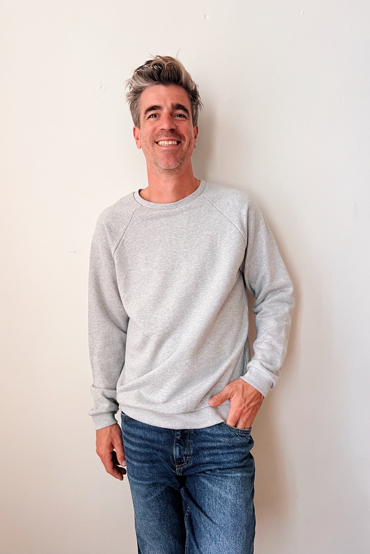 Sweater Jo - Grey Melange