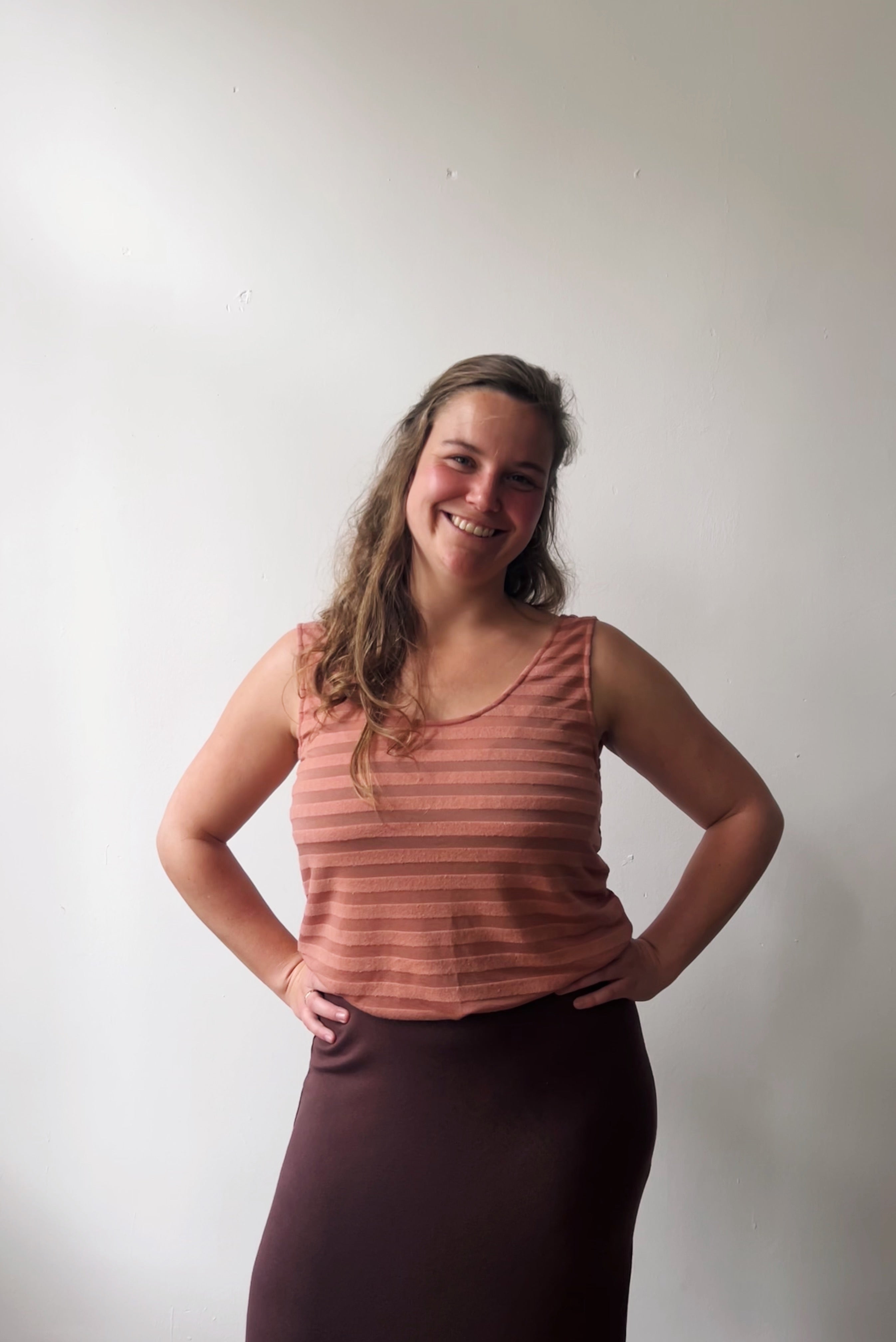 Top Zoë - Dahlia Stripes