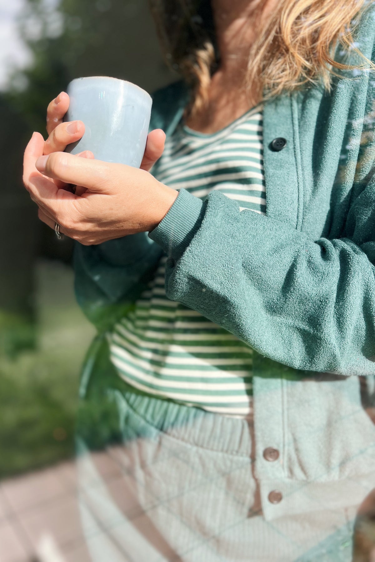 Cardigan Maxime - Sage Terry