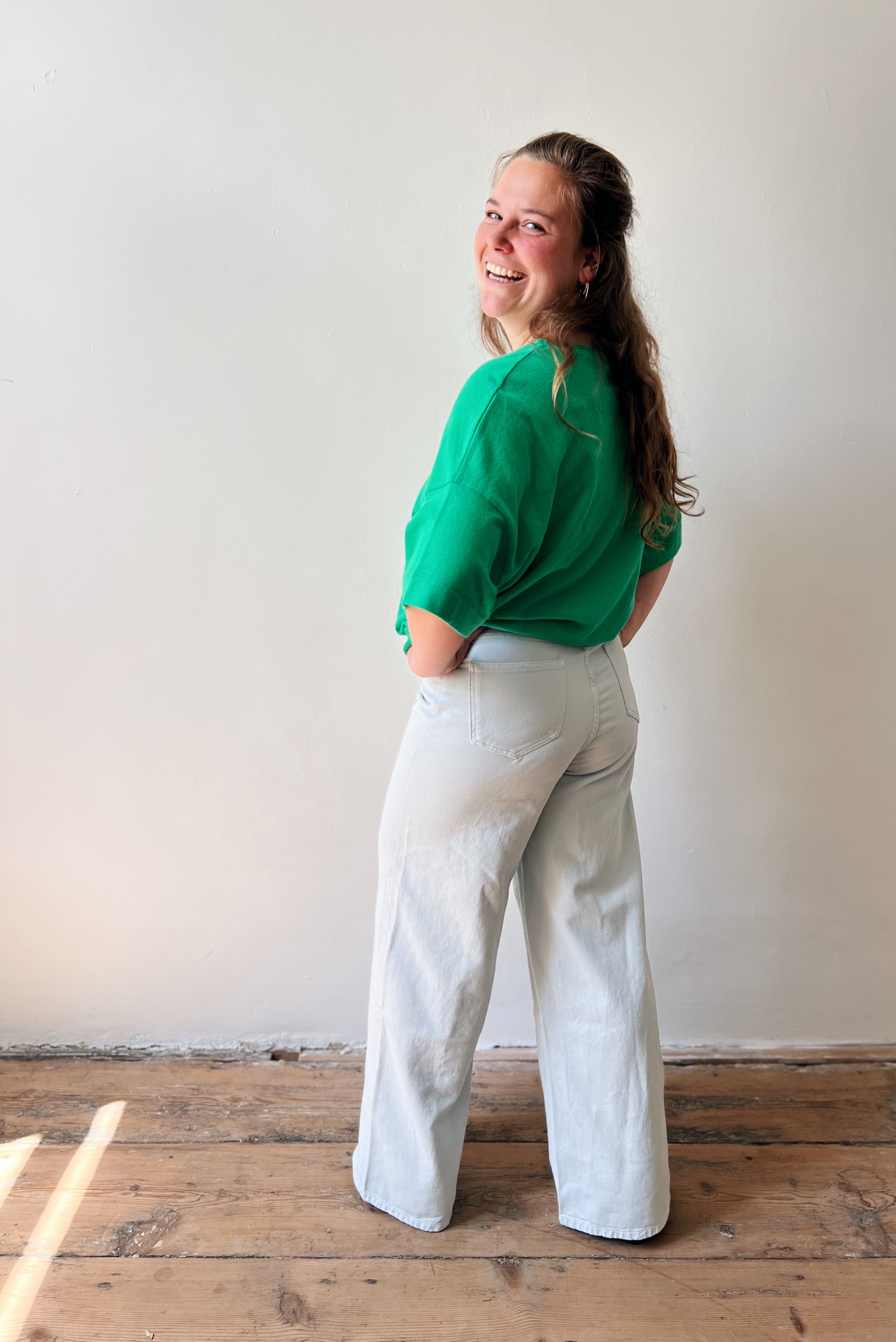 Wide Jeans Robin - Water Blue