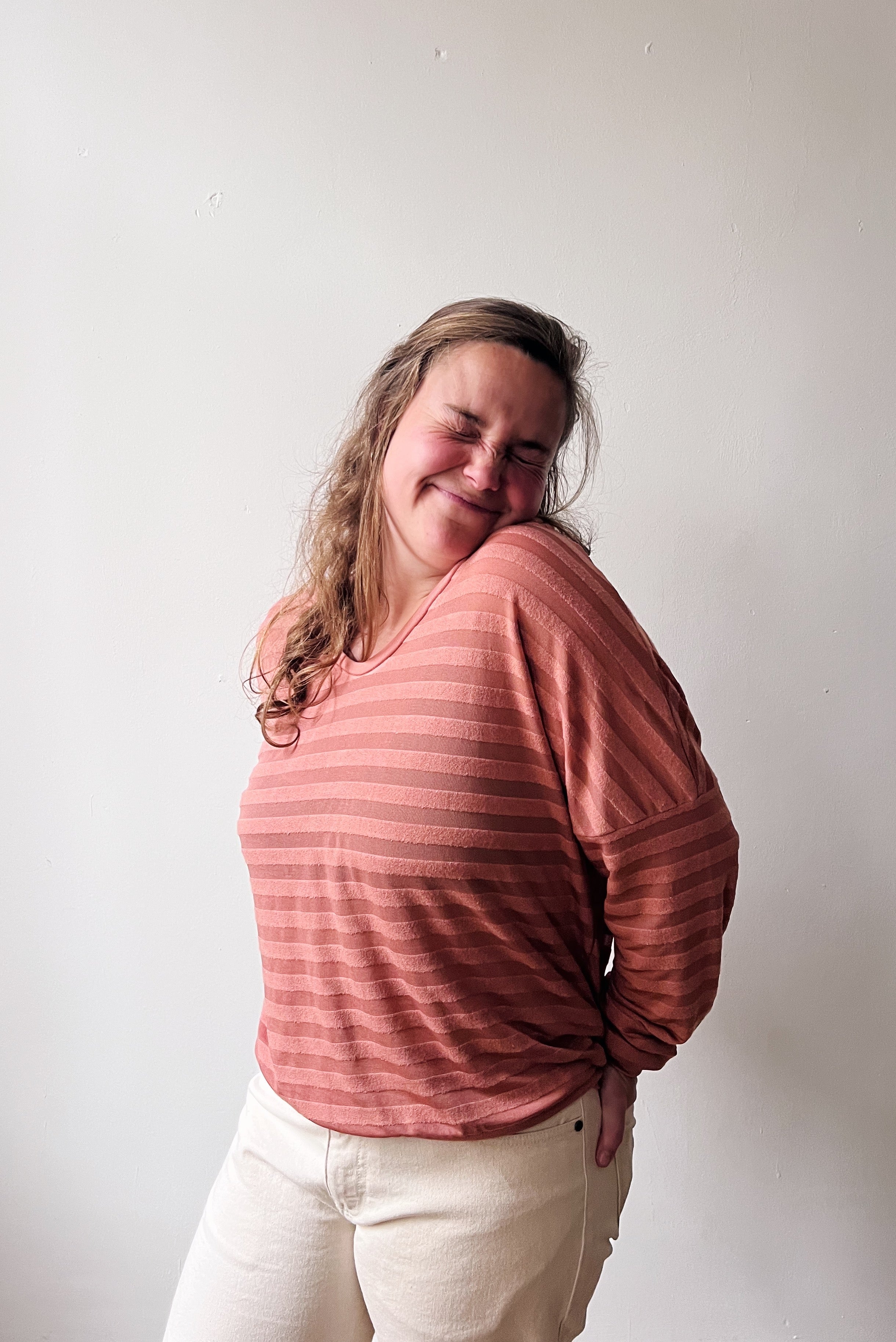 Sweater Isis - Dahlia Stripes