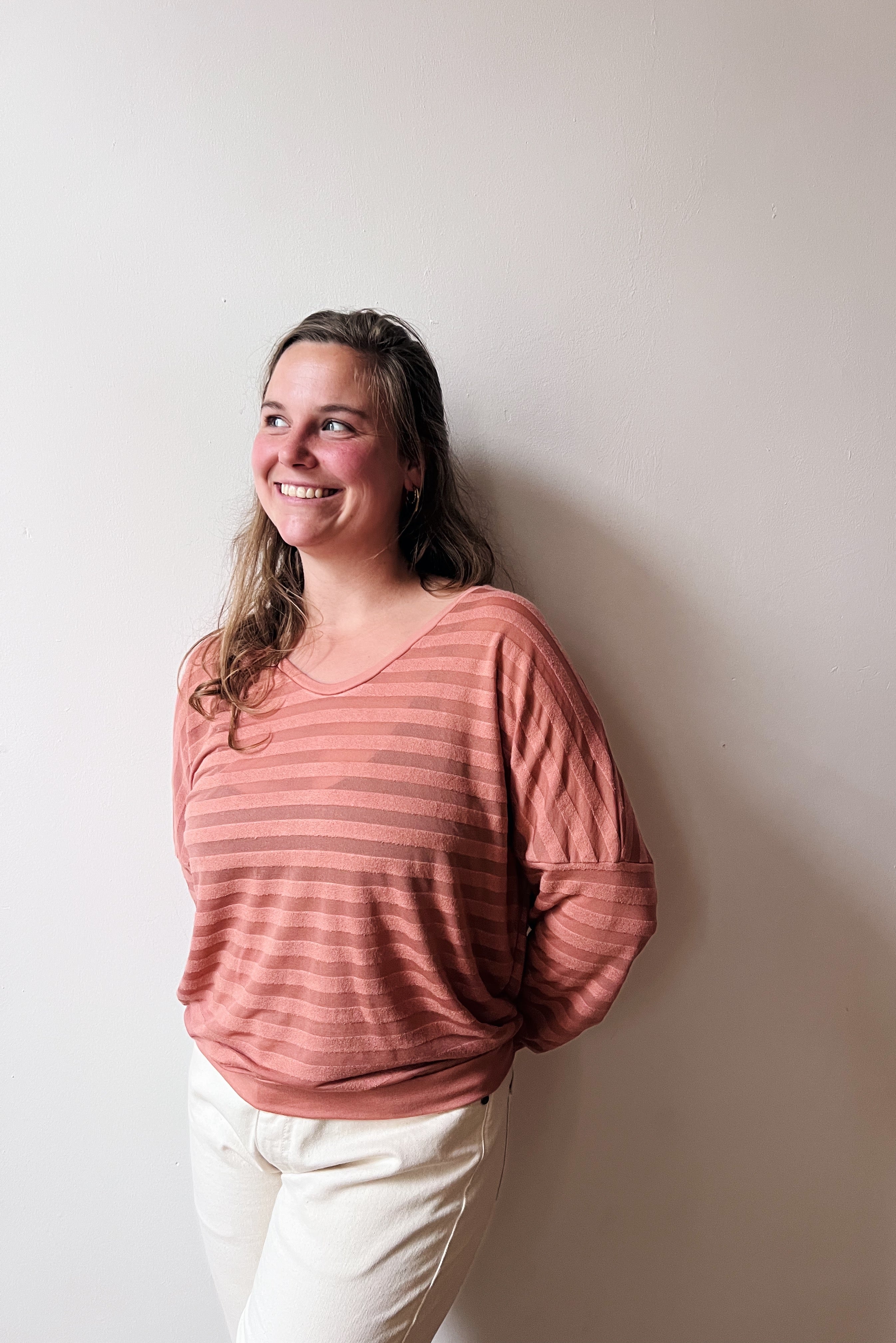 Sweater Isis - Dahlia Stripes