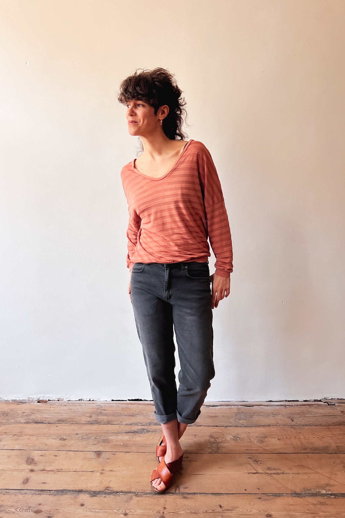Boyfriend Jeans Berley - Washed Black