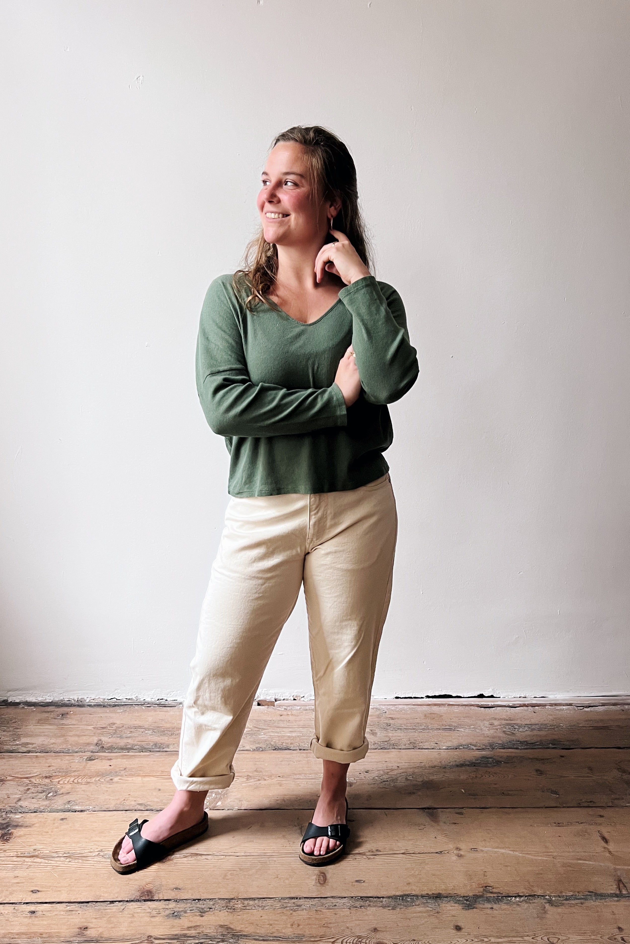 Boyfriend Jeans Berley - Natural Oat