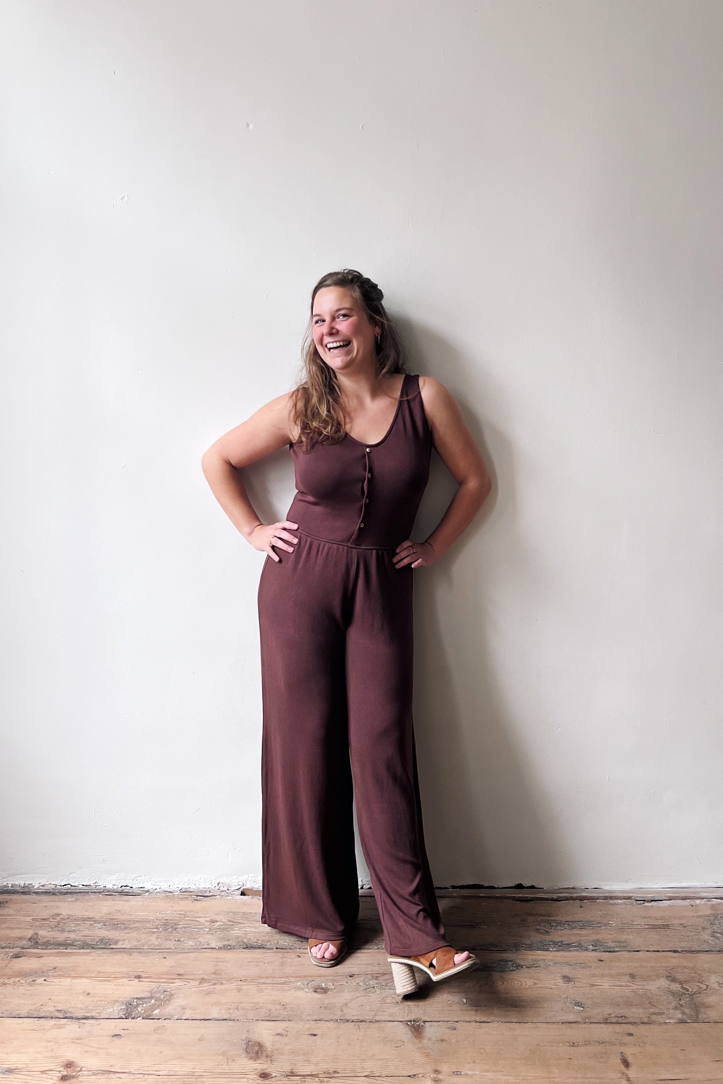 Jumpsuit Sue - Aubergine