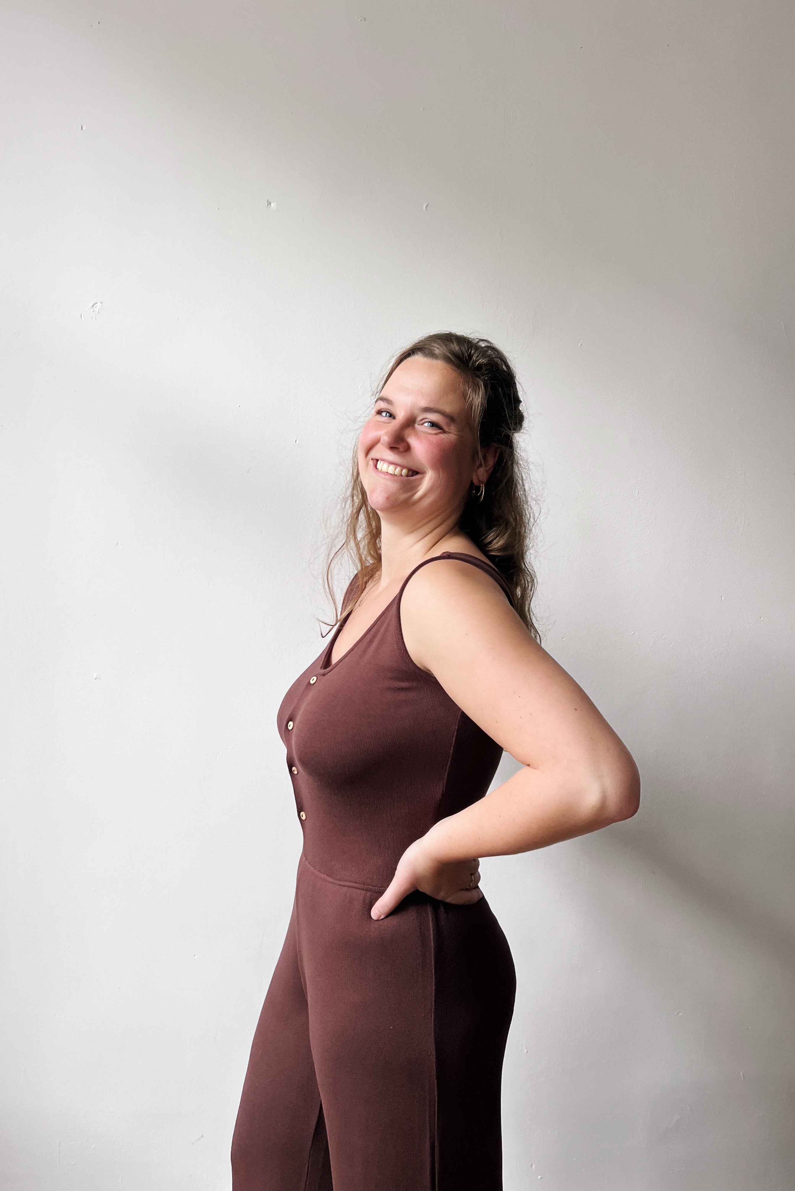 Jumpsuit Sue - Aubergine