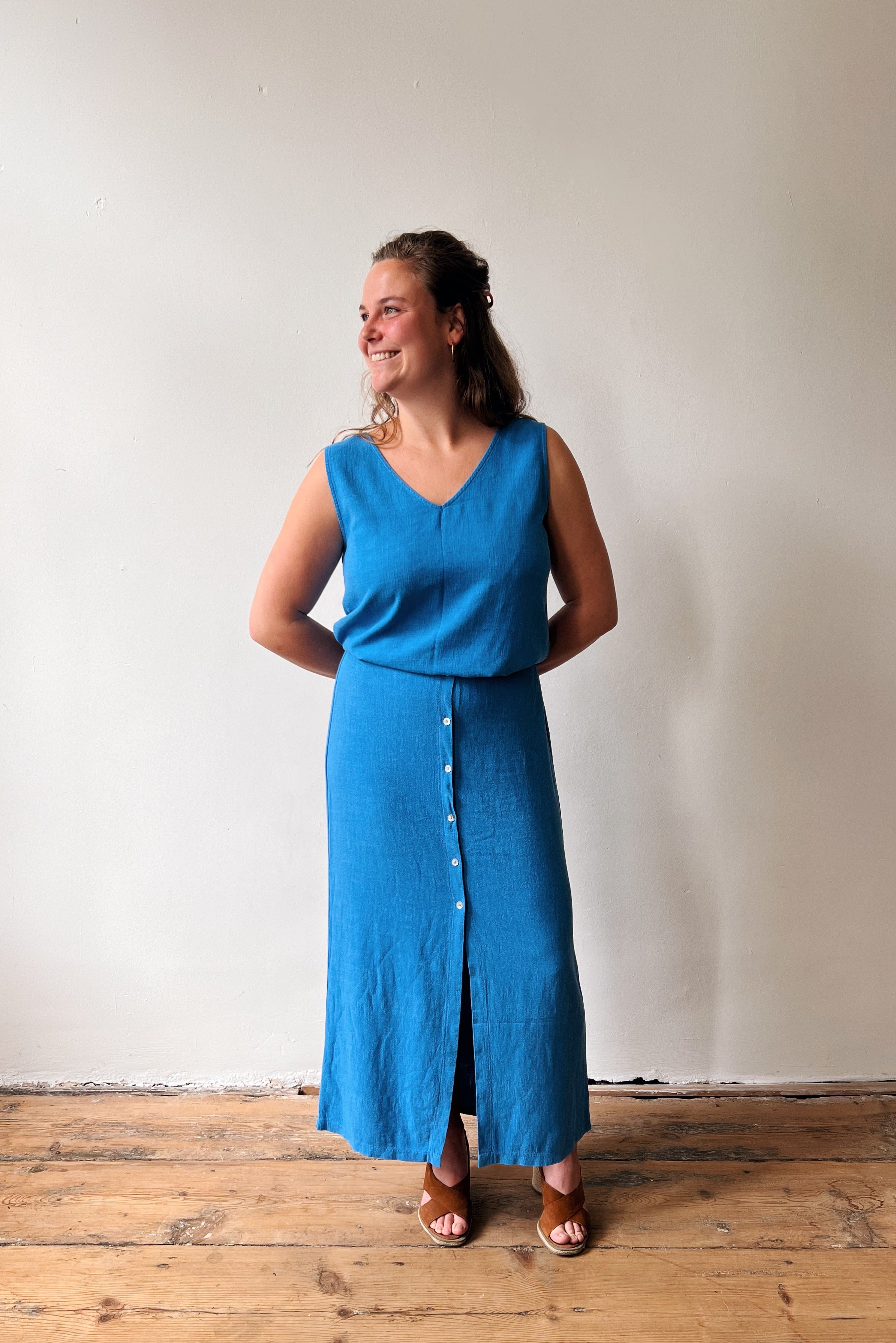 Skirt Luna - Bright Blue