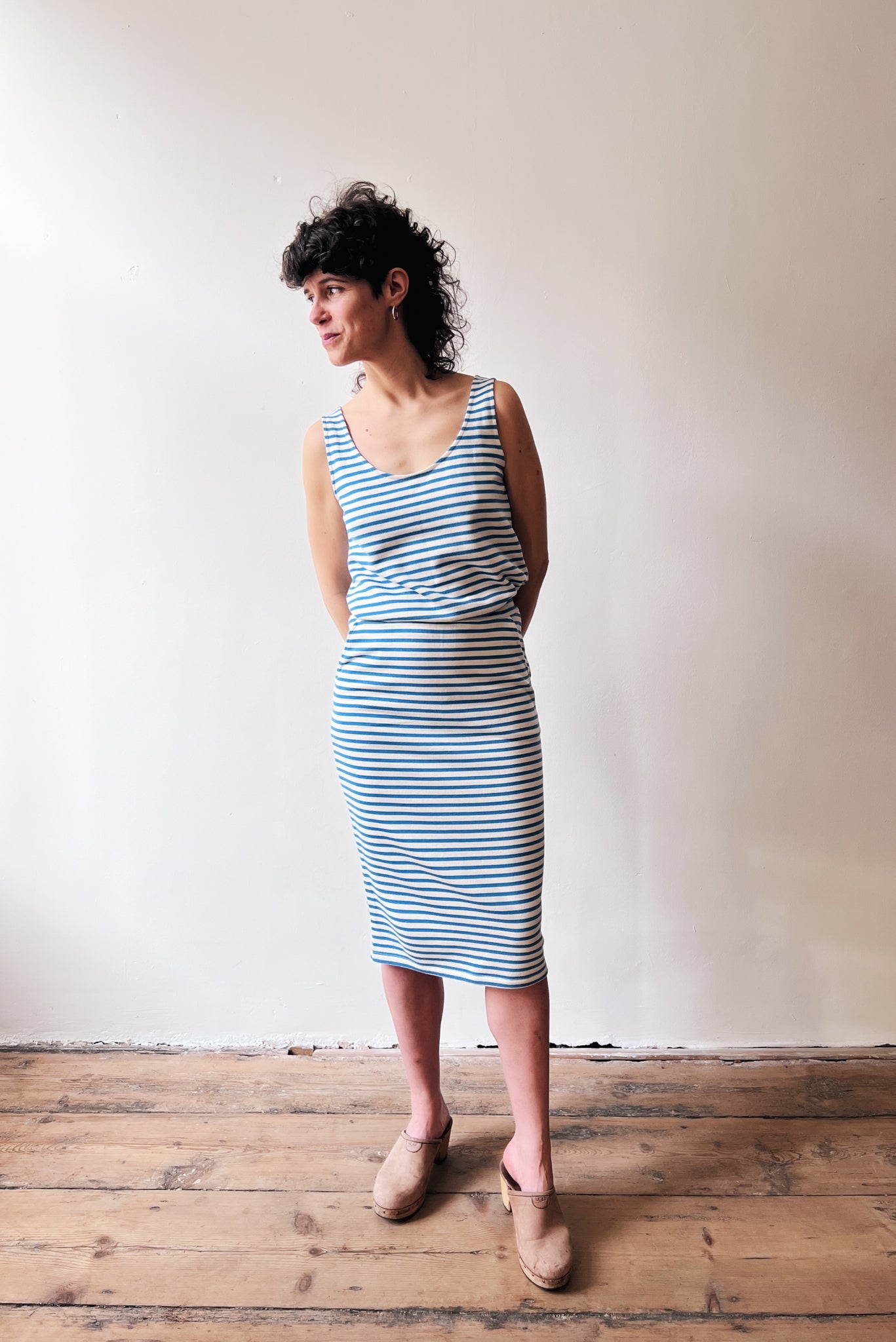 Rok Olivia - Bright Blue Stripes