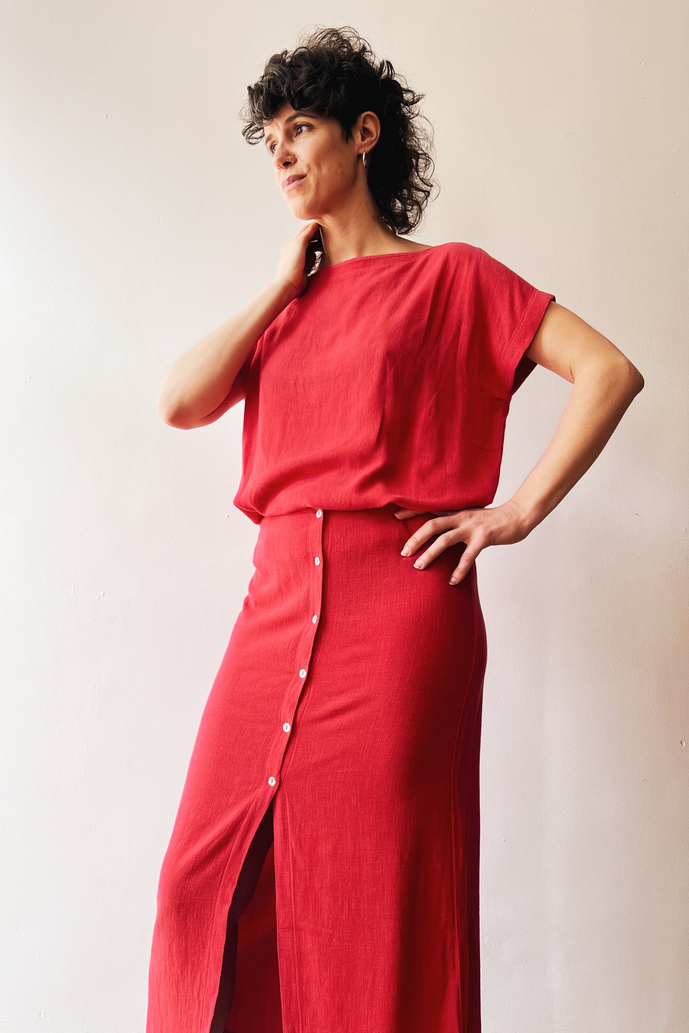 Skirt Luna - Coral