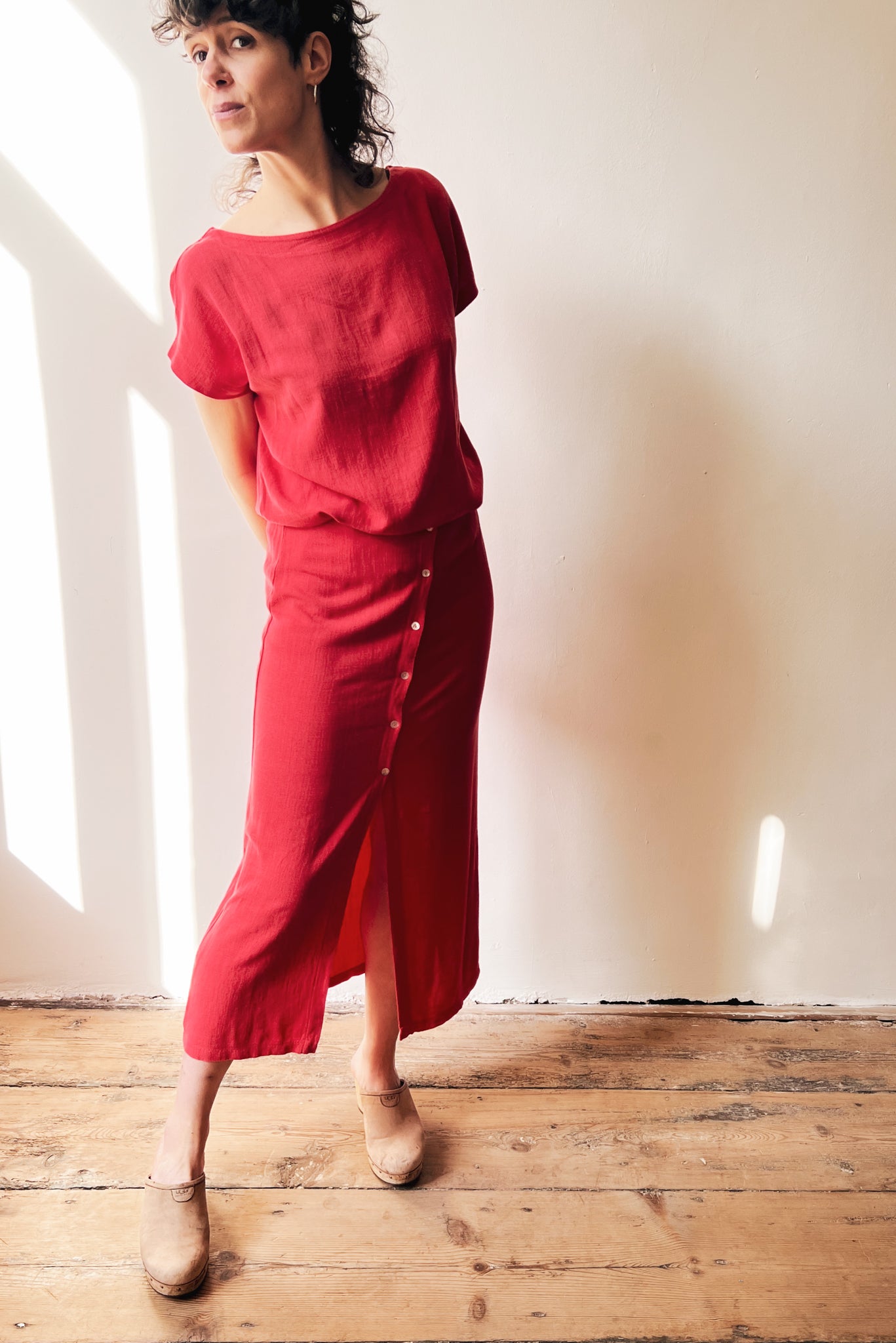 Skirt Luna - Coral