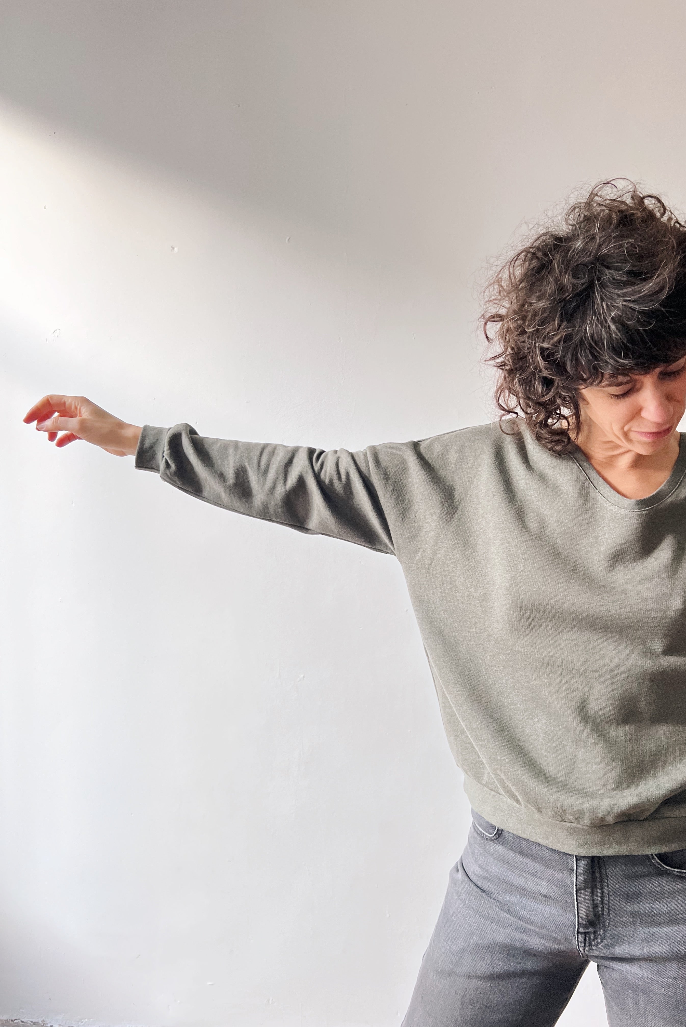 Sweater Isis - Moss Melange