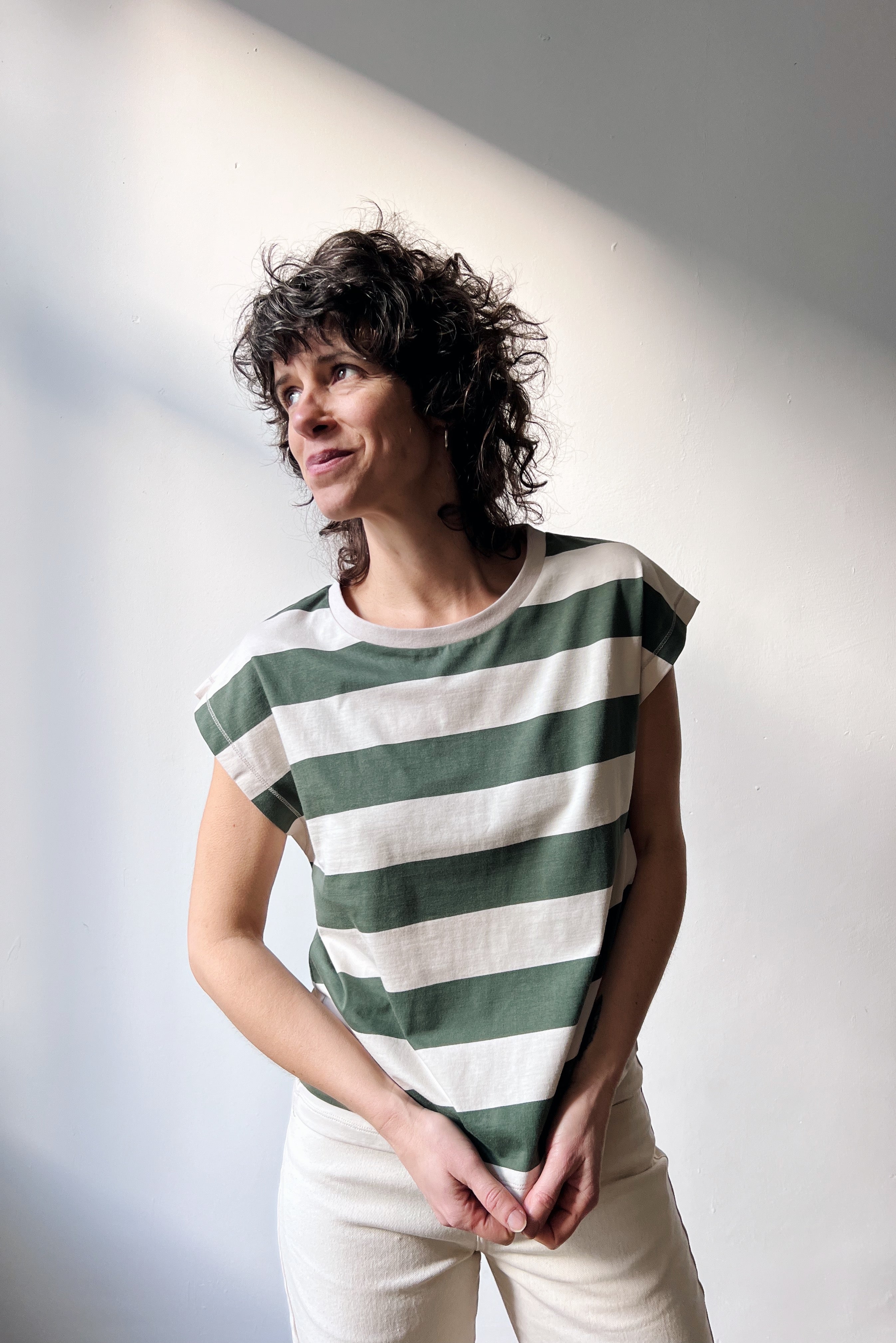 T-Shirt Bo - Basil Stripes