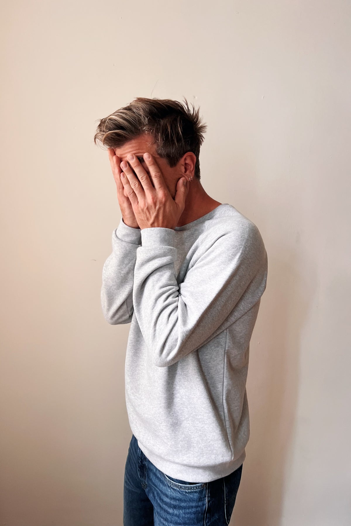Sweater Jo - Grey Melange