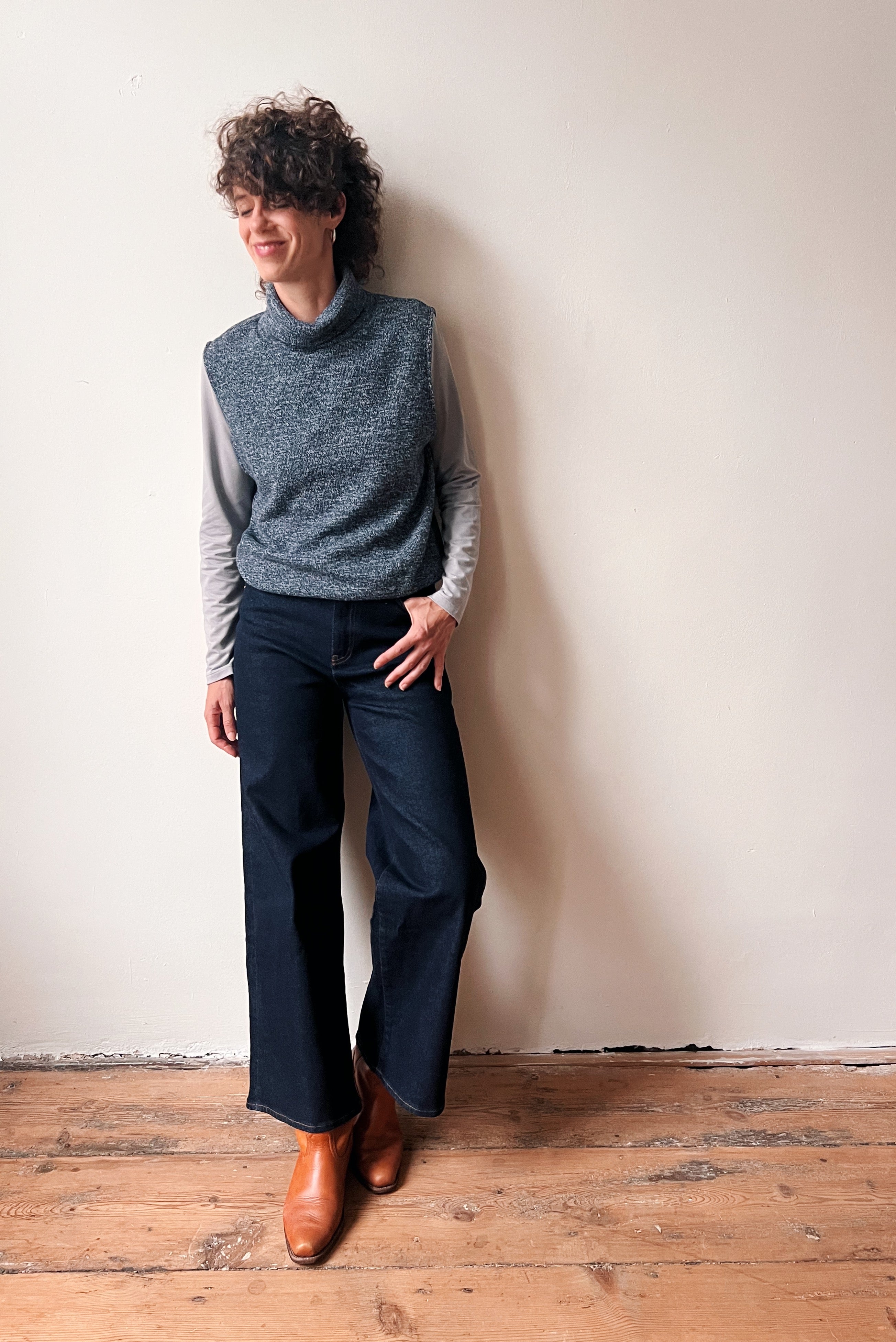 Wide Jeans Robin - Denim Blue