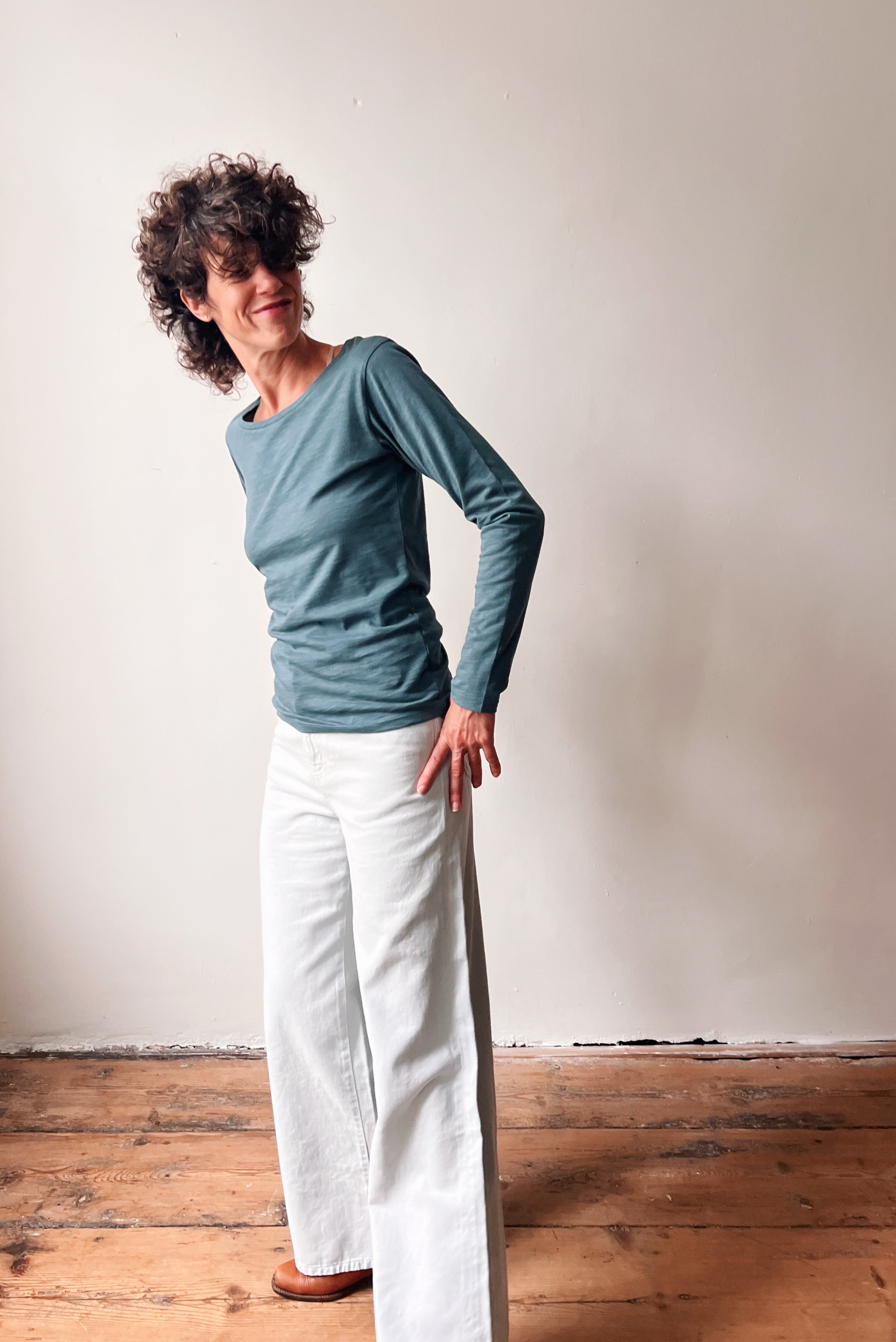 Wijde Jeans Robin - Water Blue