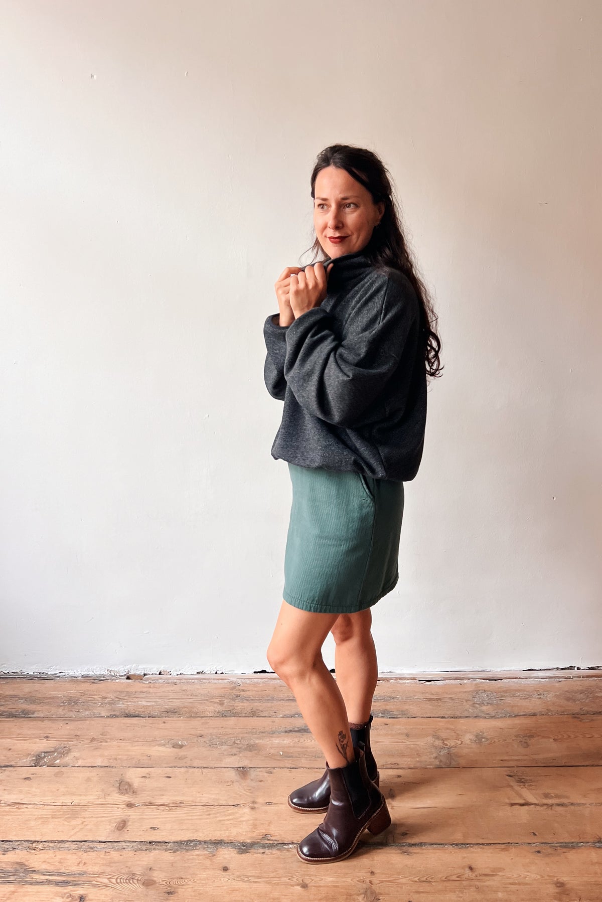 Sweater Bea - Dark Grey Melange