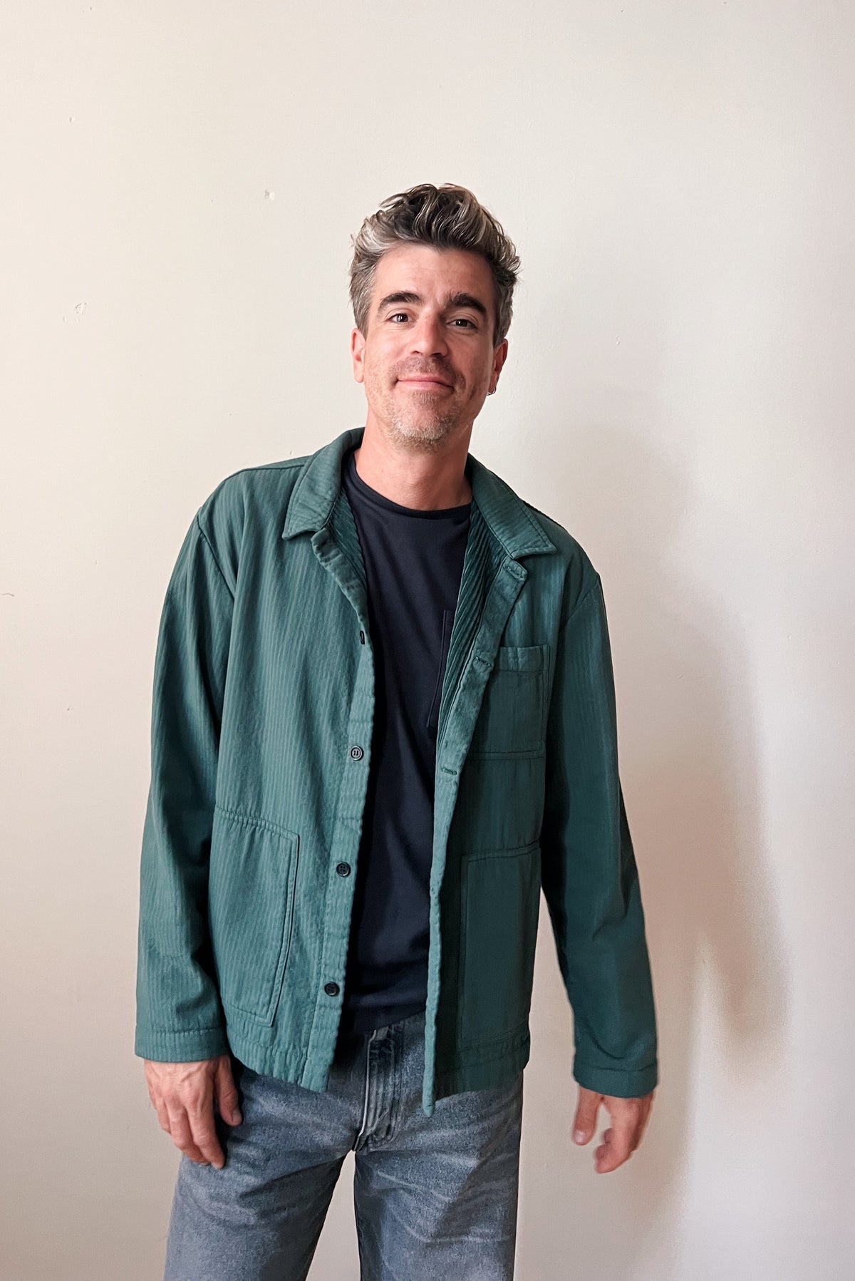 T-Shirt Tim - Charcoal Rib