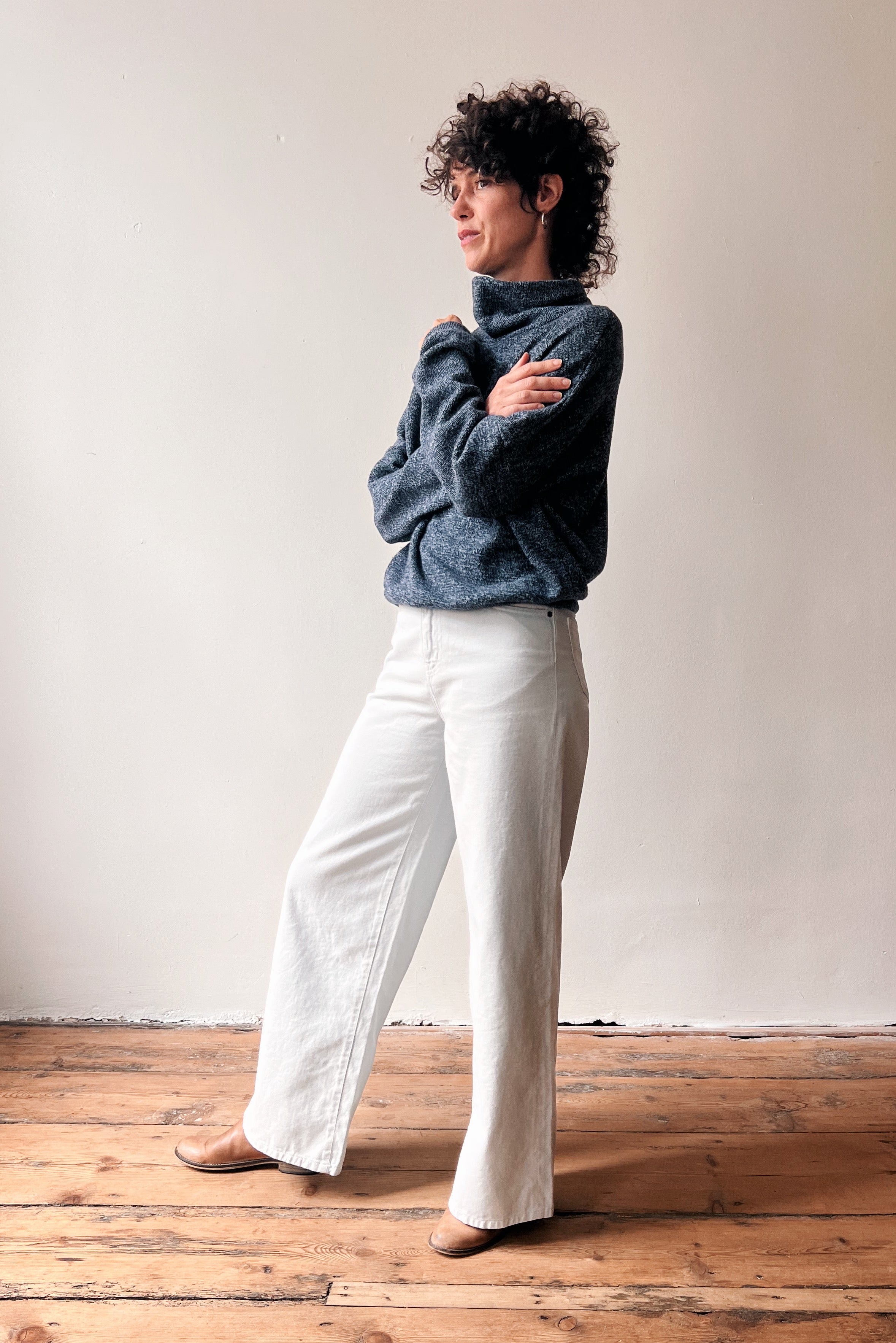 Wijde Jeans Robin - Water Blue