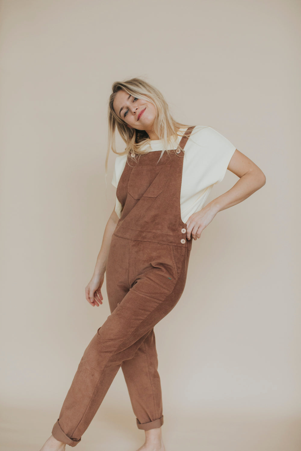 the dão store - Salopette Nina - Chestnut - Pants | Jumpsuits