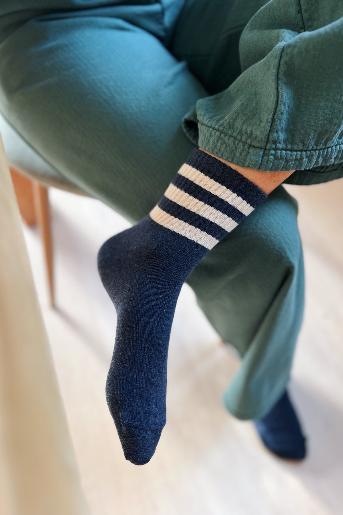 Sock - Blue Melange