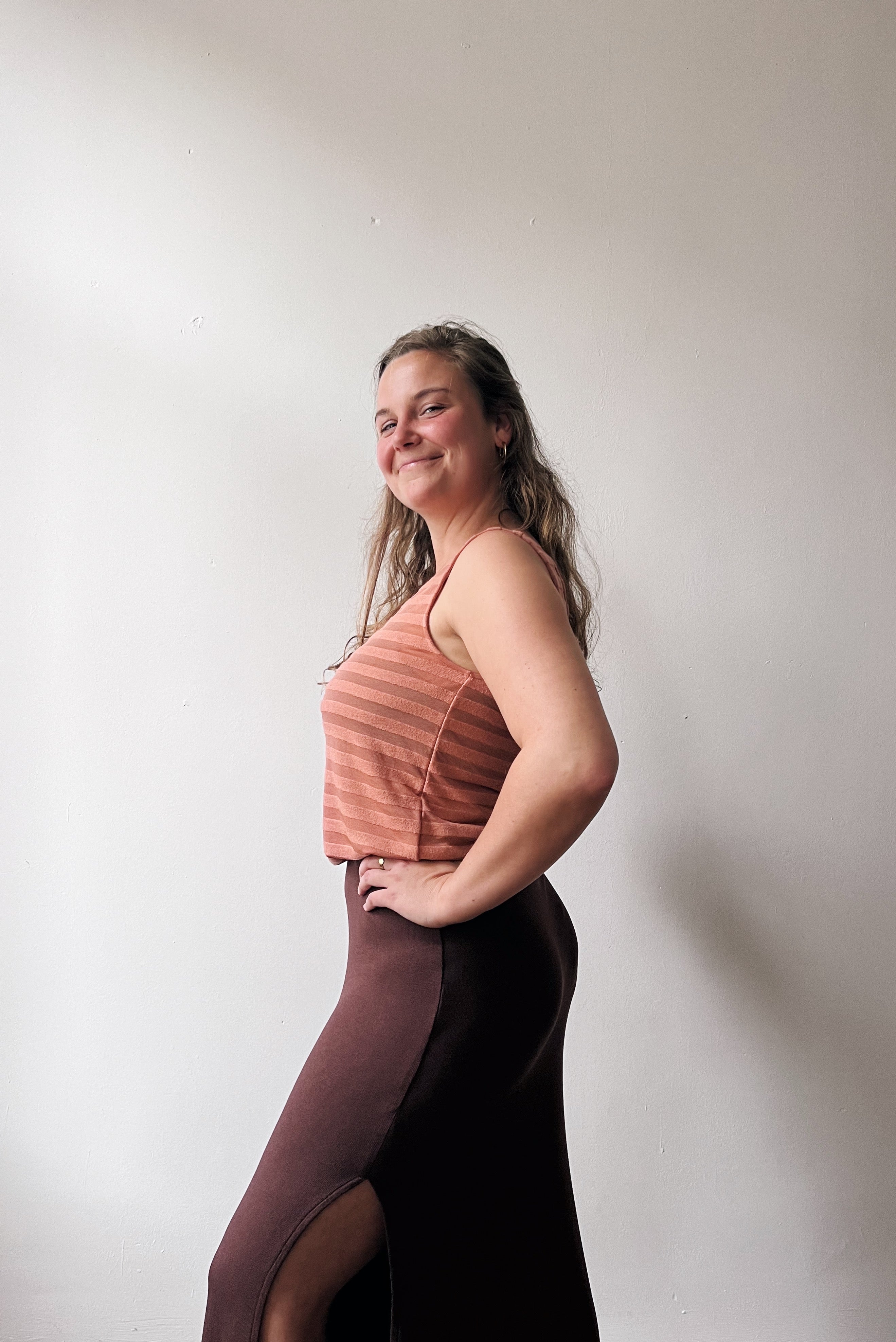 Top Zoë - Dahlia Stripes