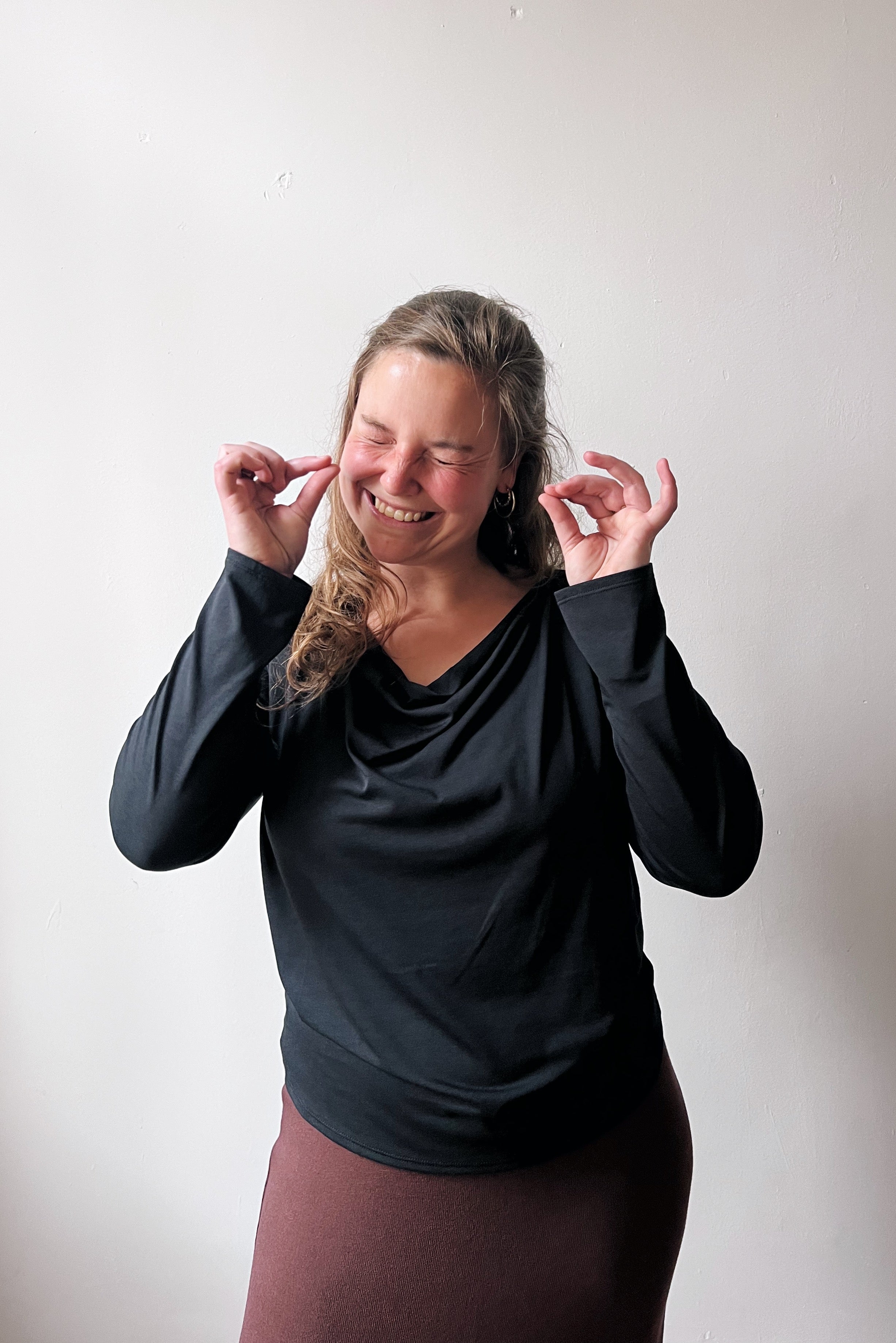 Longsleeve Yonna - Faded Black