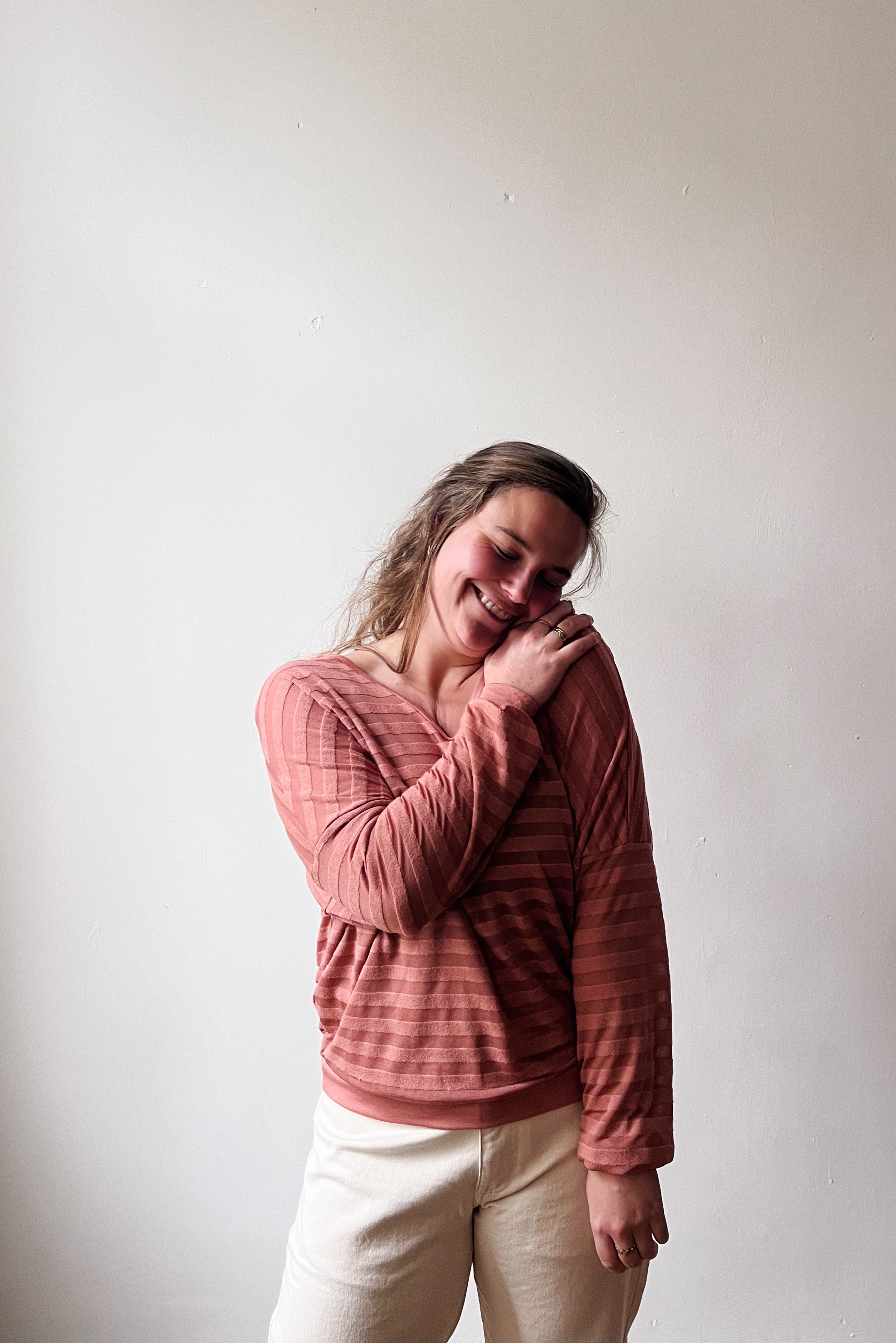 Sweater Isis - Dahlia Stripes