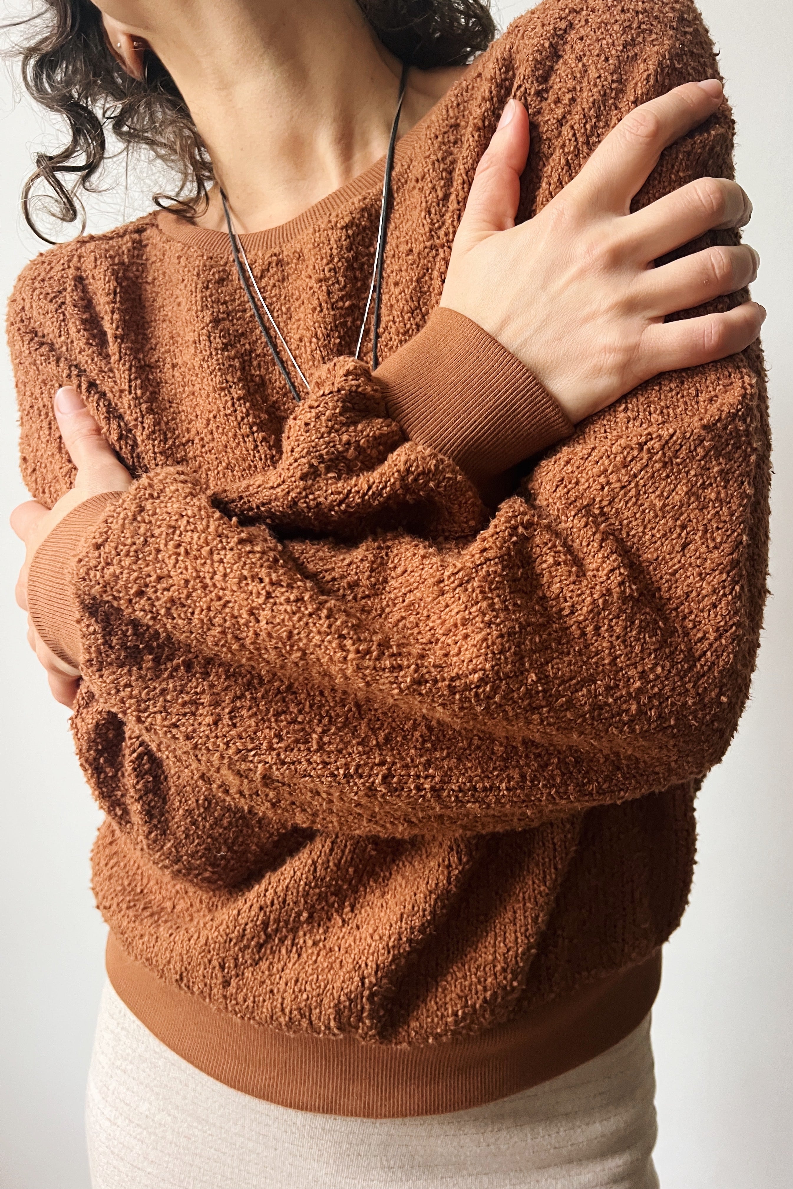 Knitted Sweater Edna - Bear