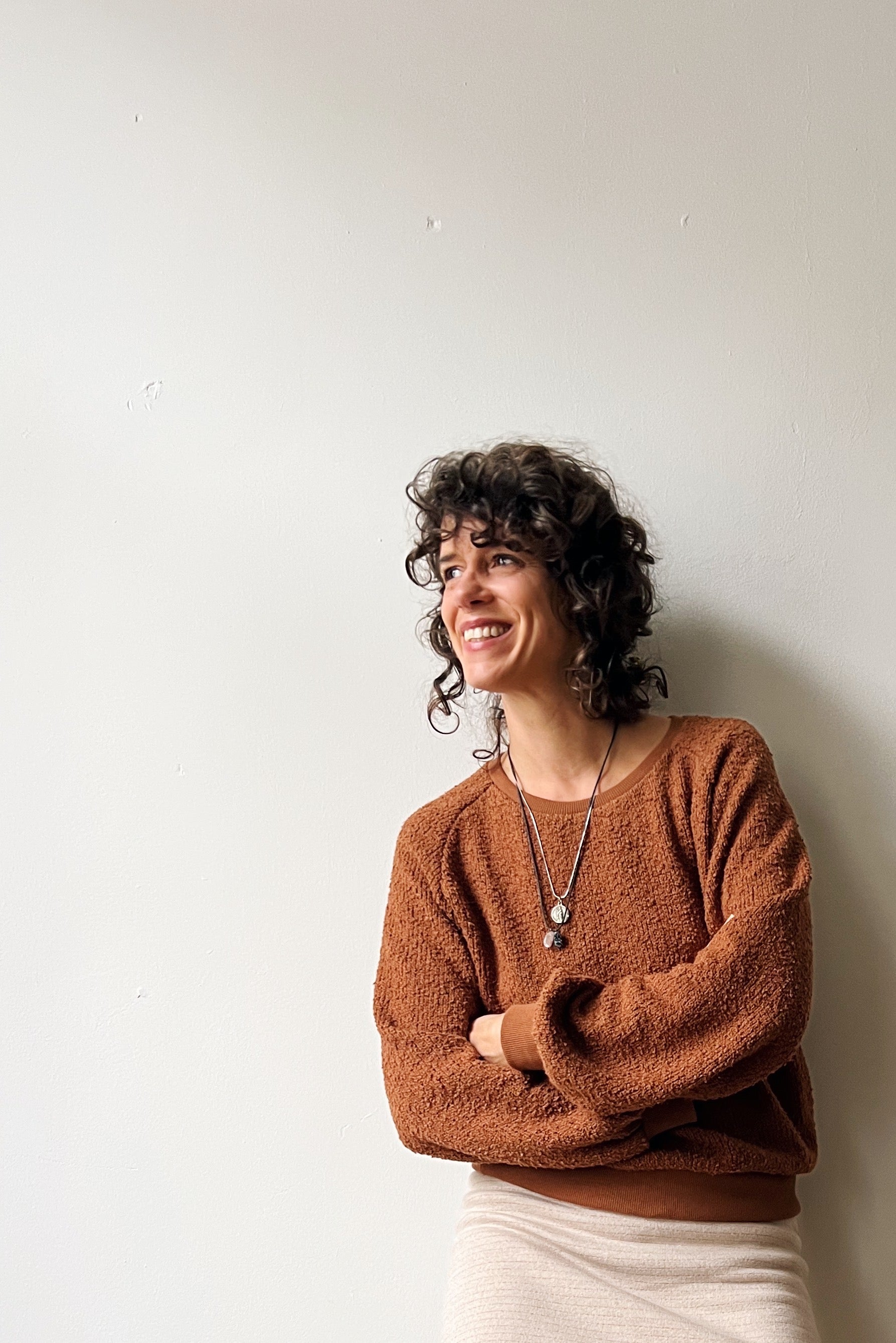 Knitted Sweater Edna - Bear