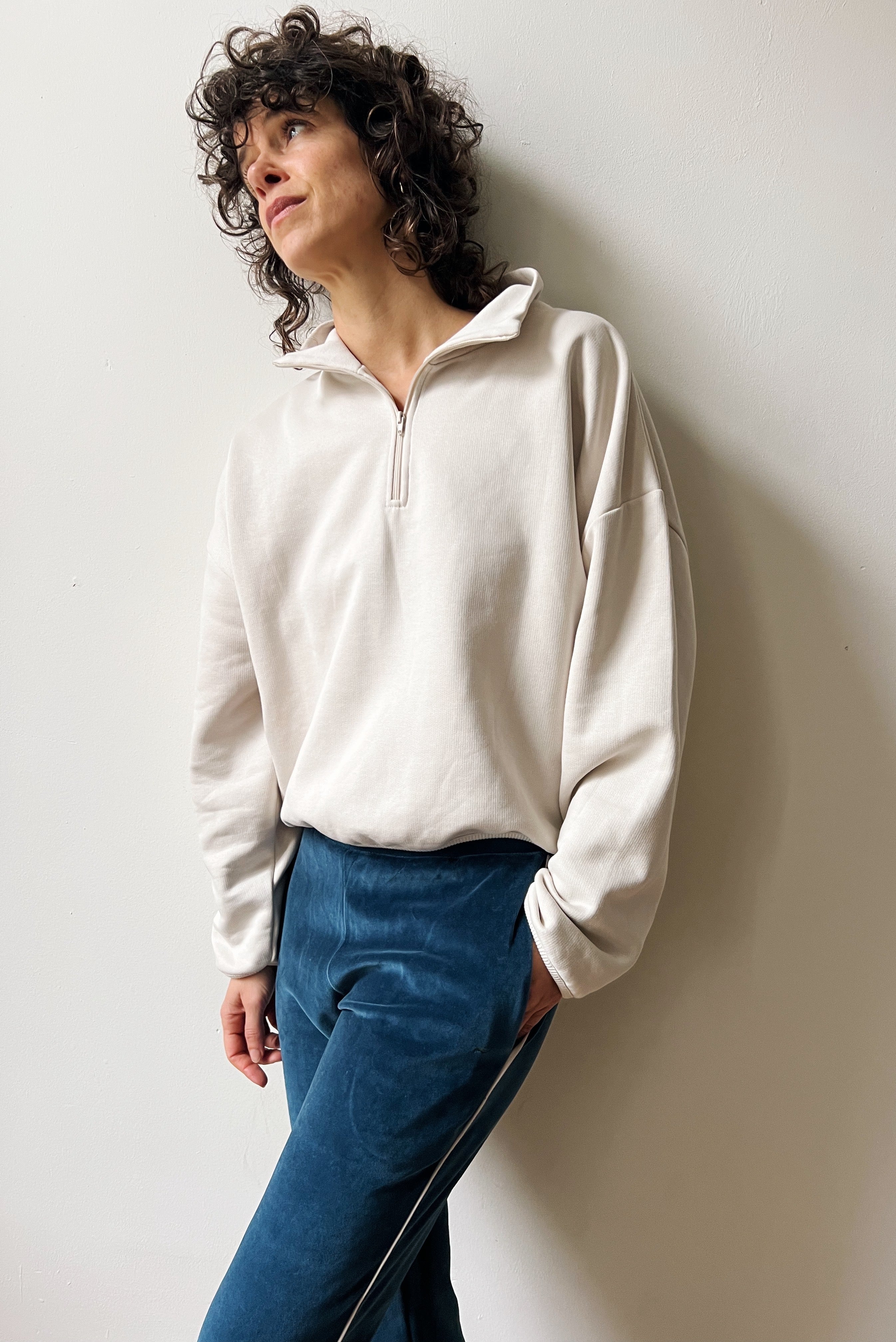 Pants Nicky - Ocean Velvet