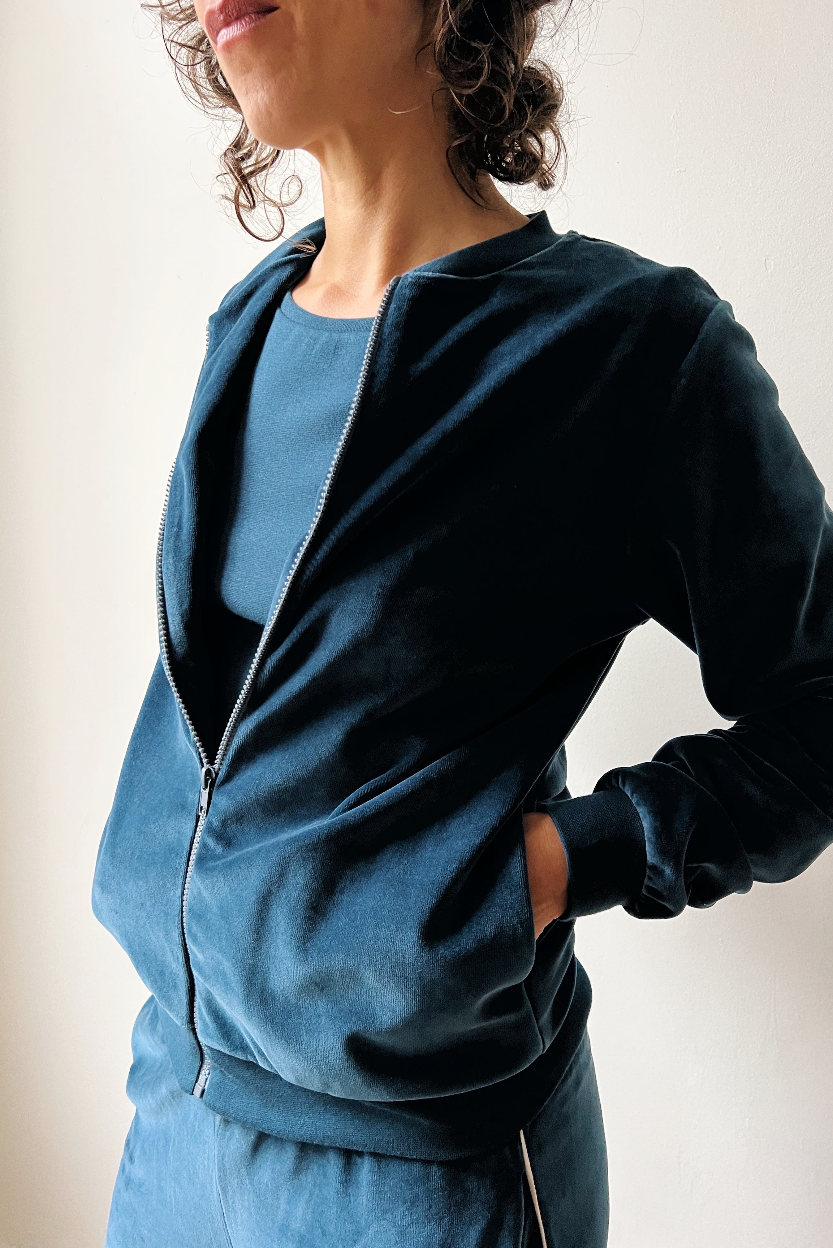 Bomber - Ocean Velvet