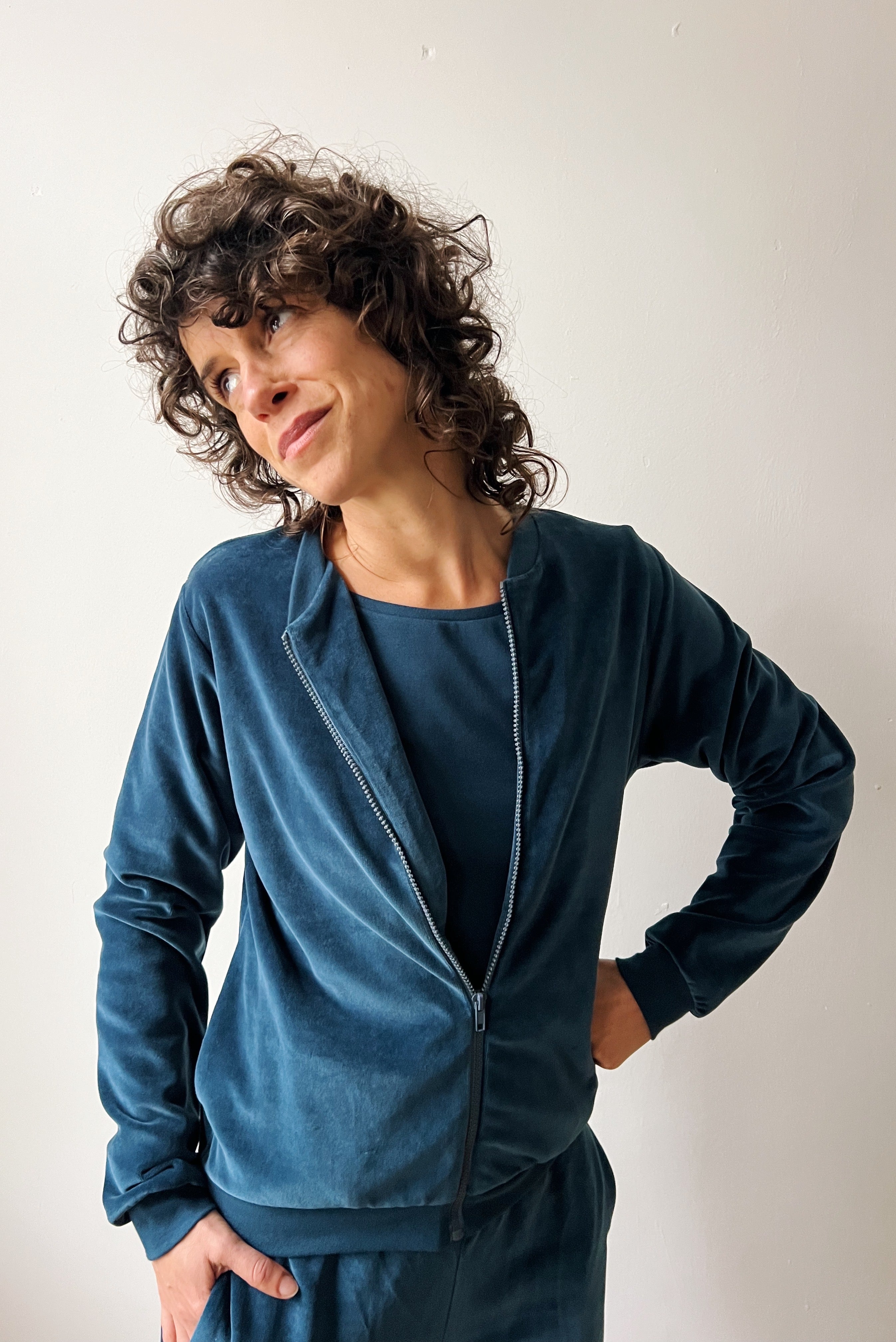 Bomber - Ocean Velvet