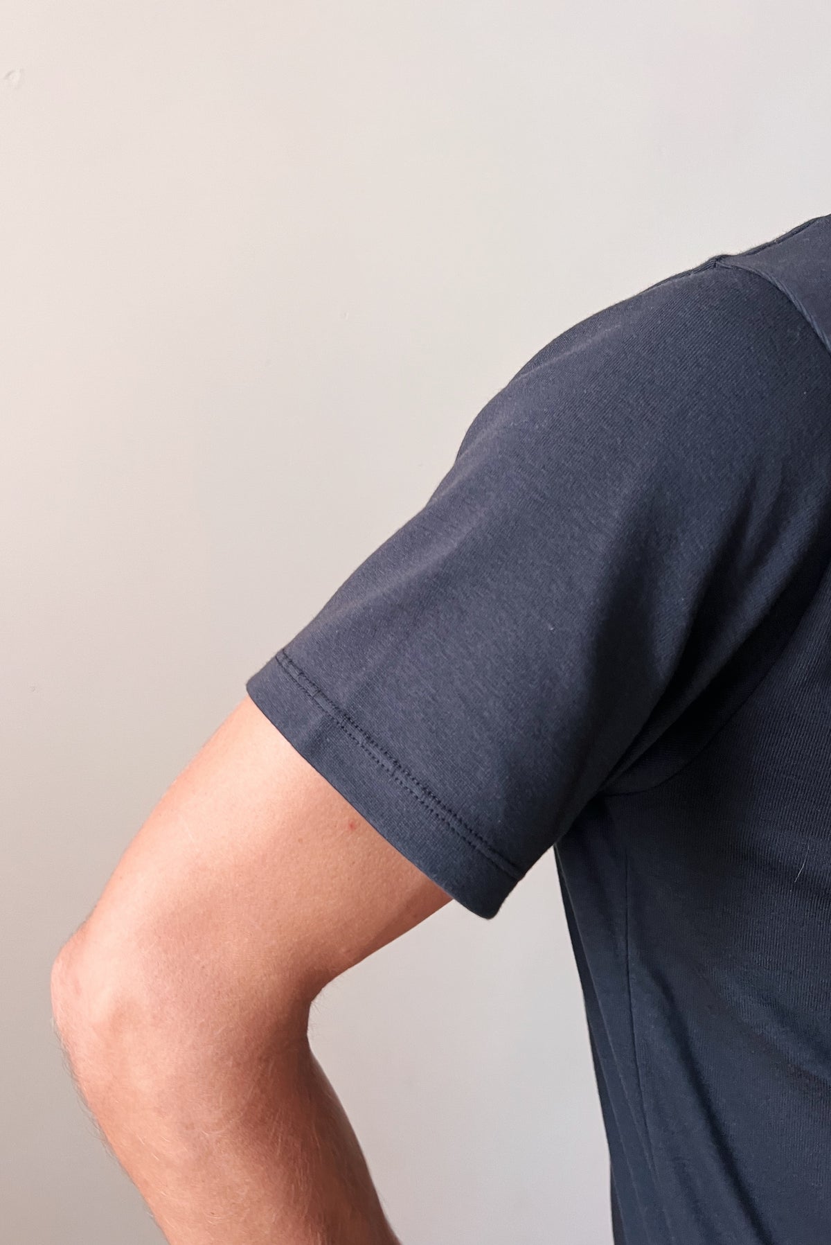 T-Shirt Tim - Charcoal Rib