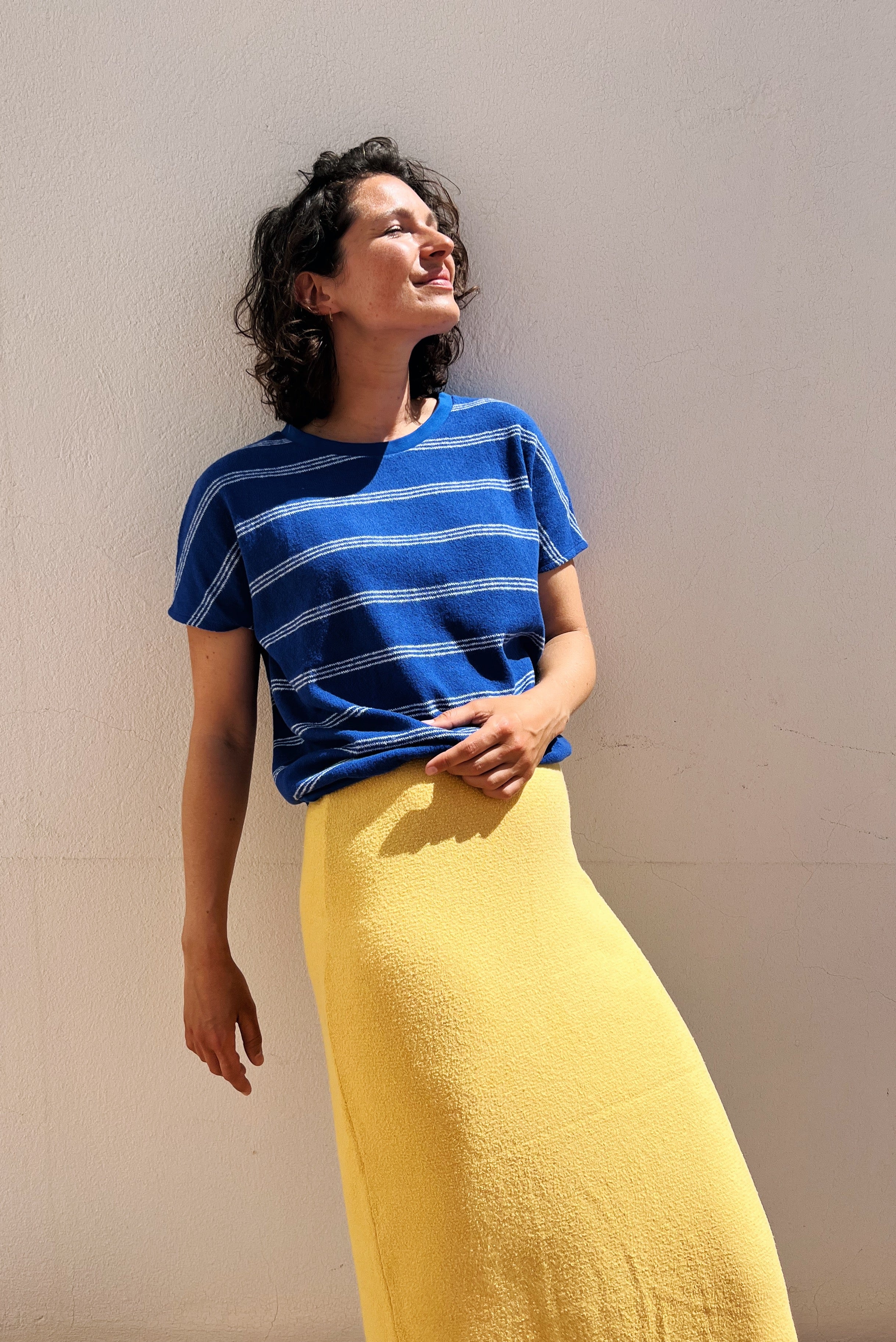 Knitted Skirt Elly - Sunflower