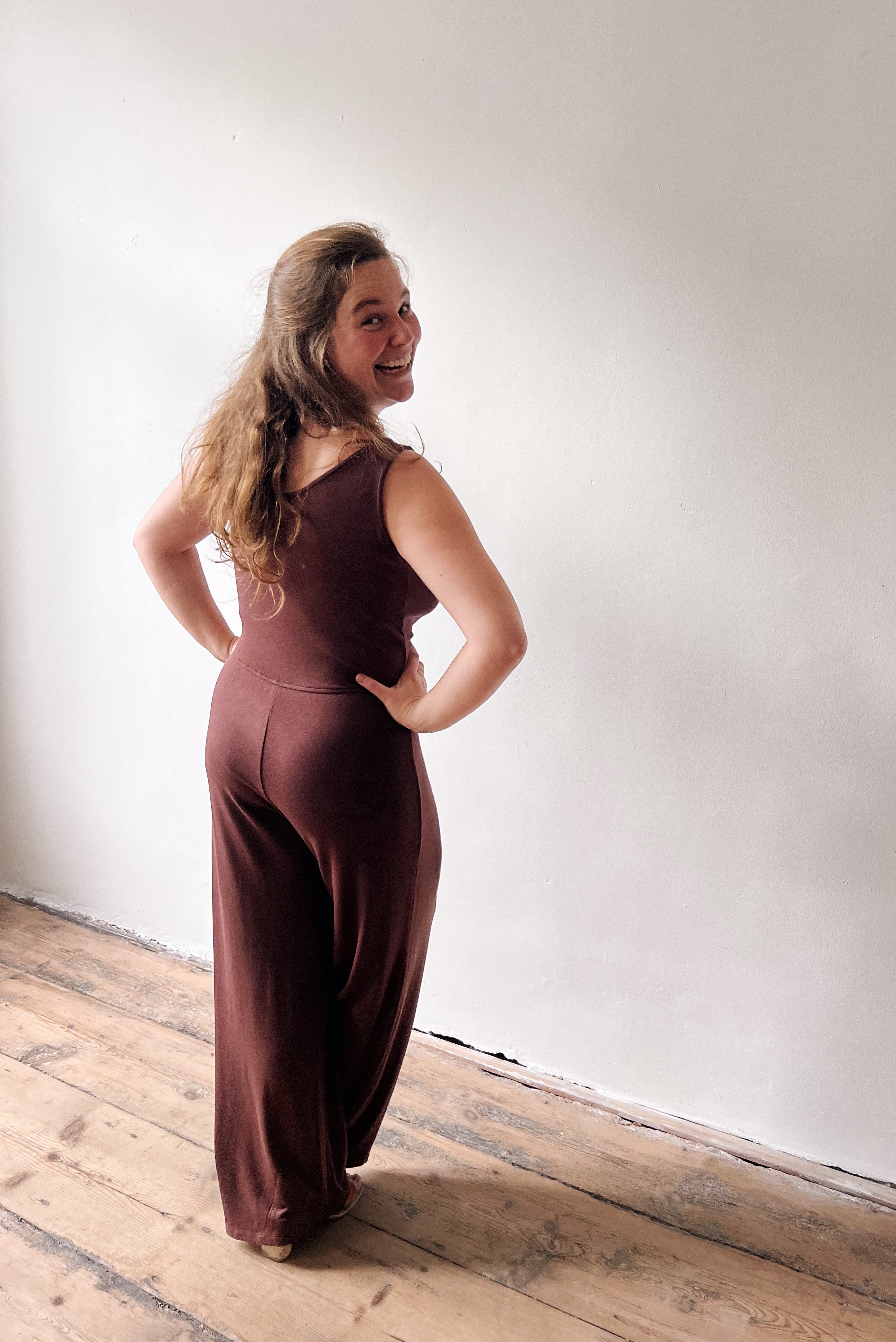 Jumpsuit Sue - Aubergine