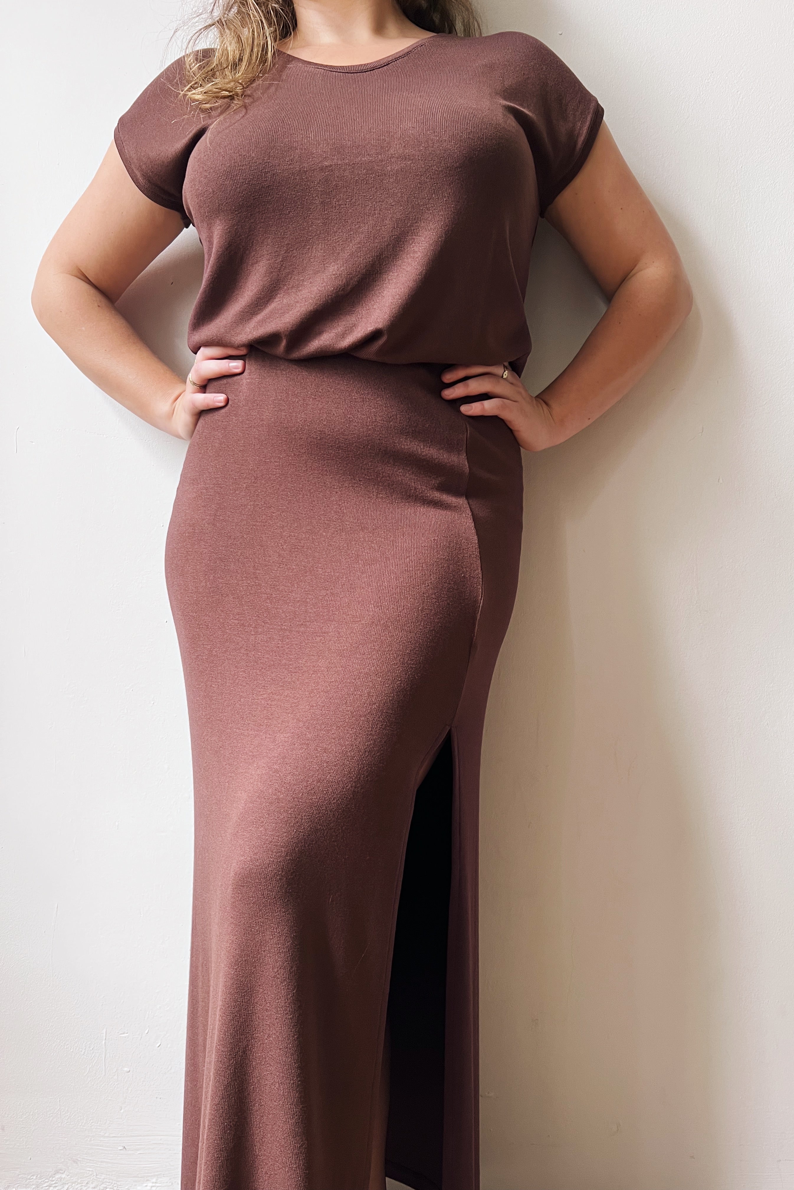 Skirt Lily - Aubergine