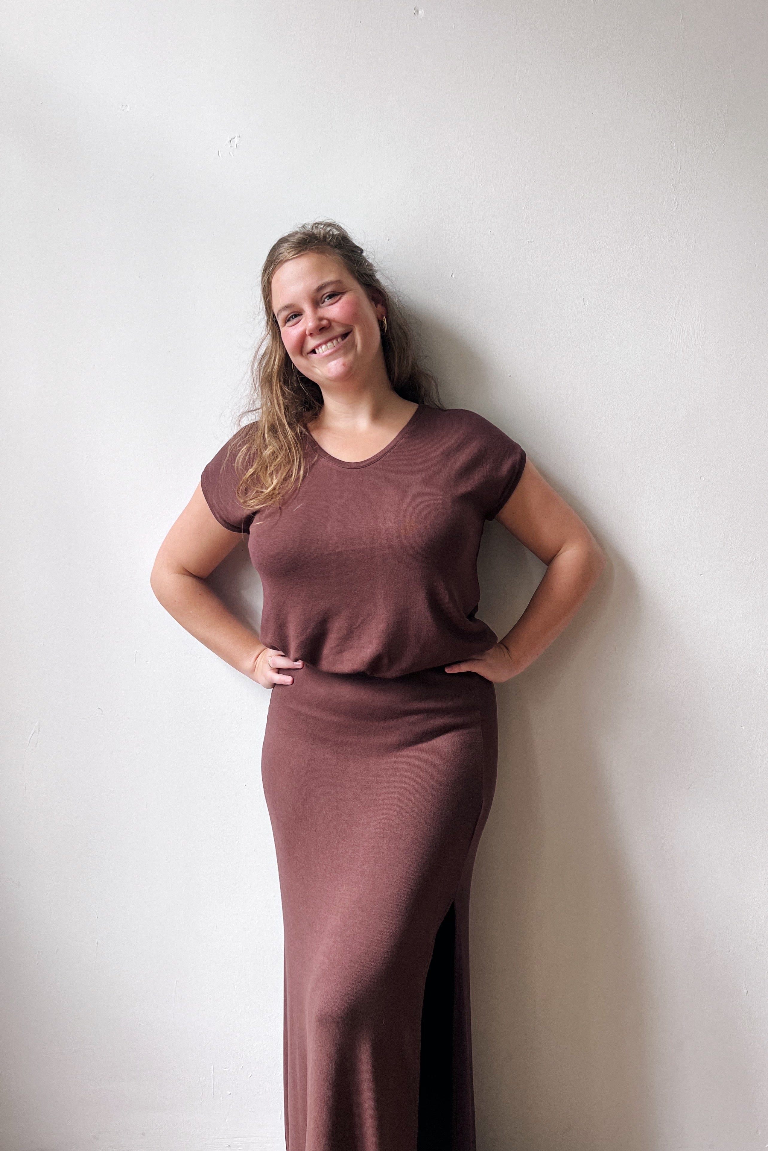 Skirt Lily - Aubergine