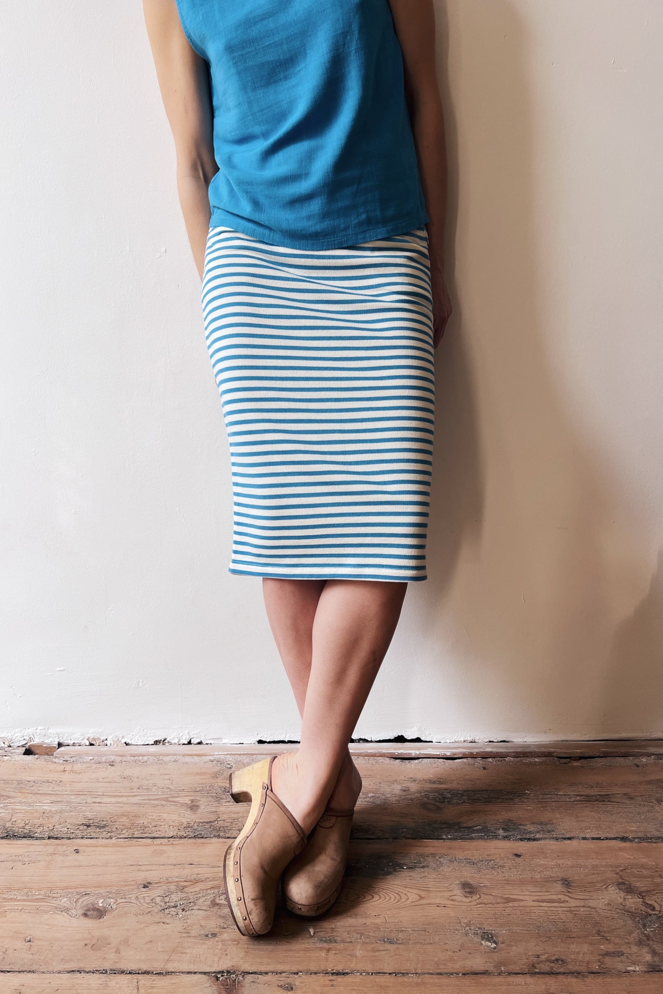 Rok Olivia - Bright Blue Stripes