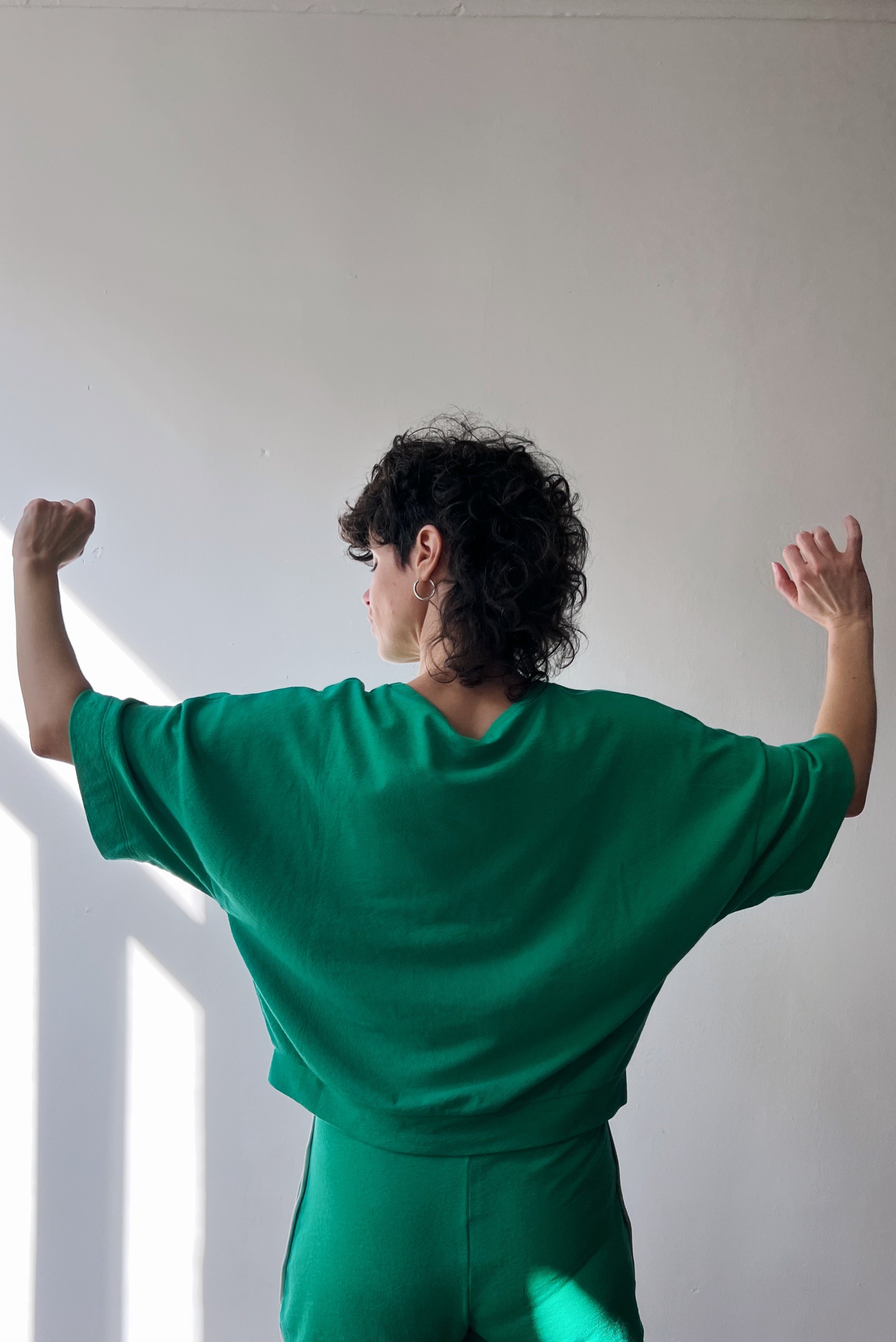 Midsleeve Sweater Mindy - Jade