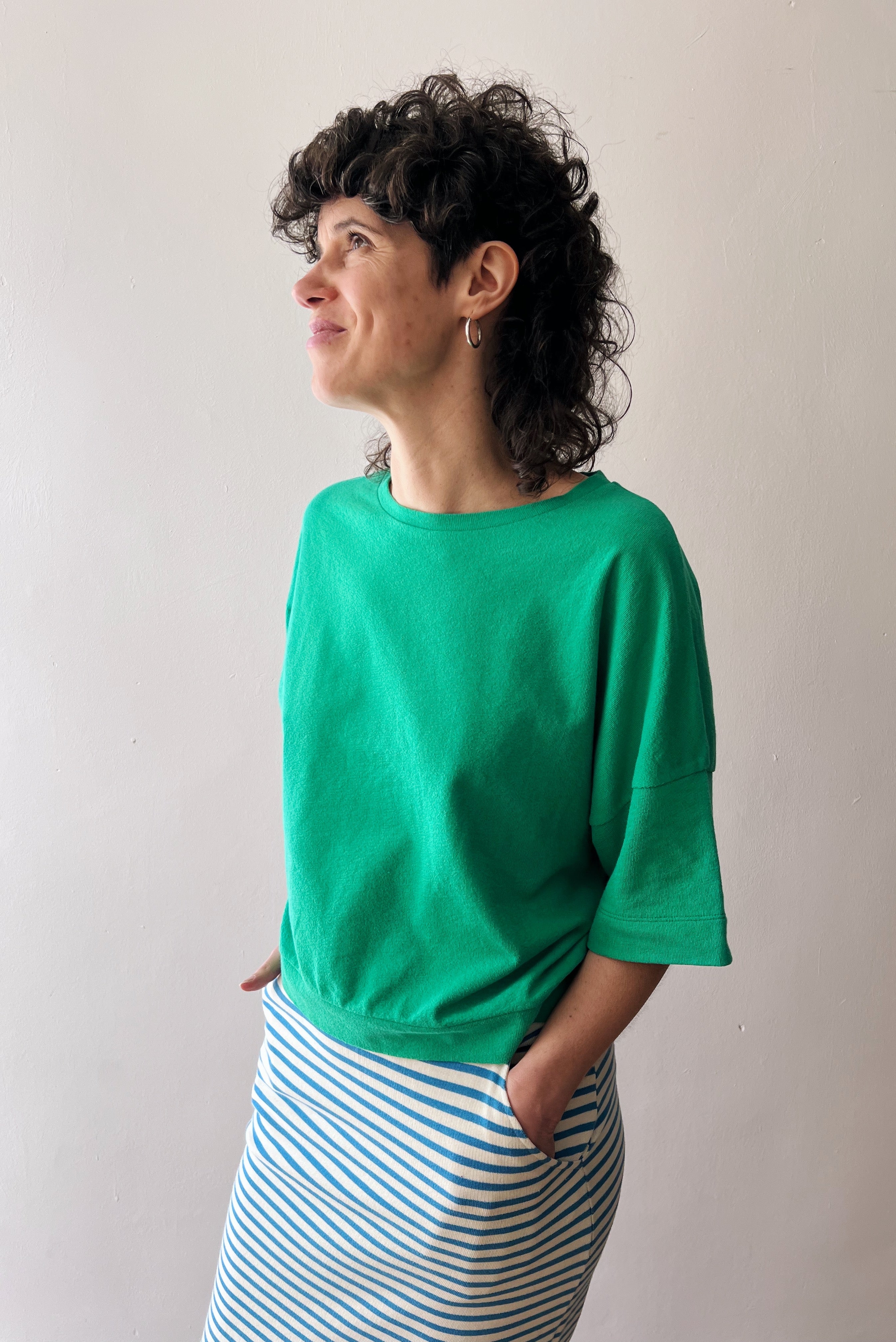 Midsleeve Sweater Mindy - Jade