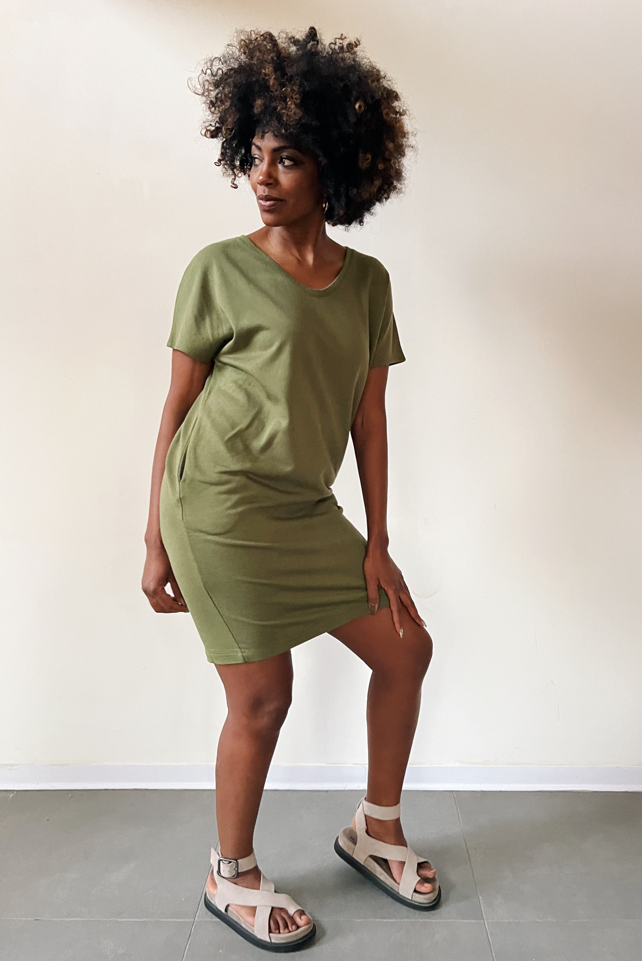 Dress Eden - Olive