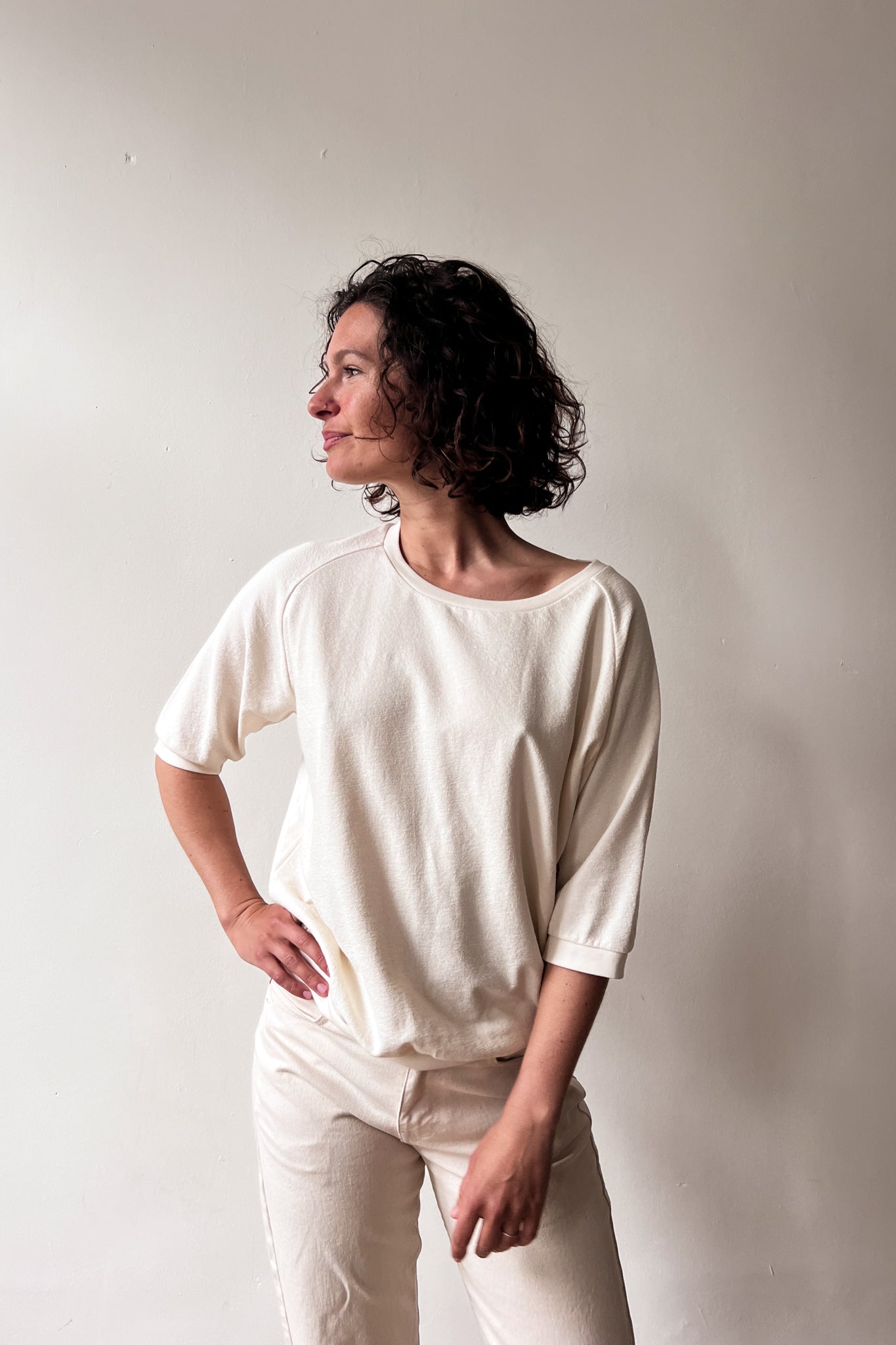 Midsleeve Sweater Cosette - Oat